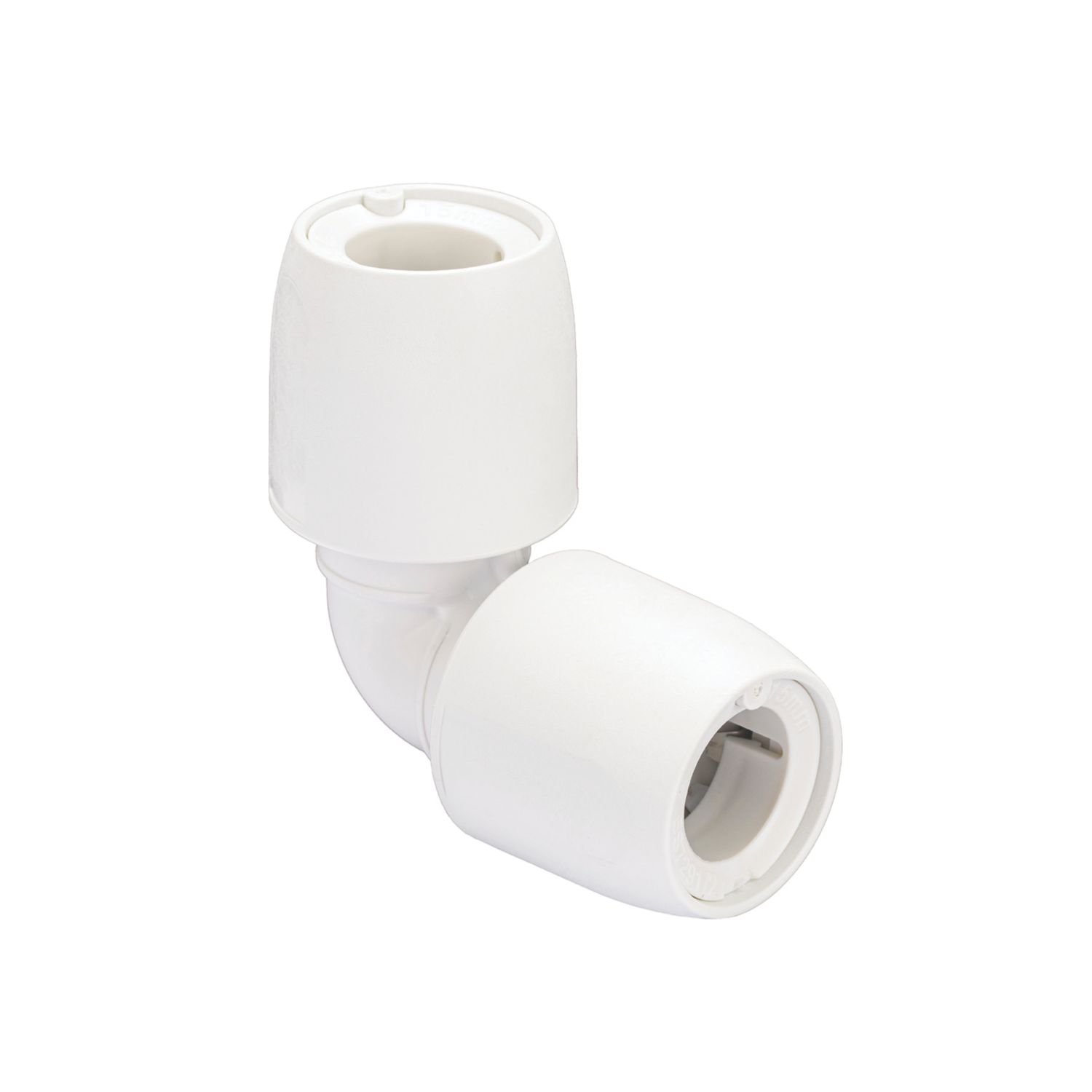 Hep2O Plastic Push-Fit Equal 90° Elbow 15mm (5295F)