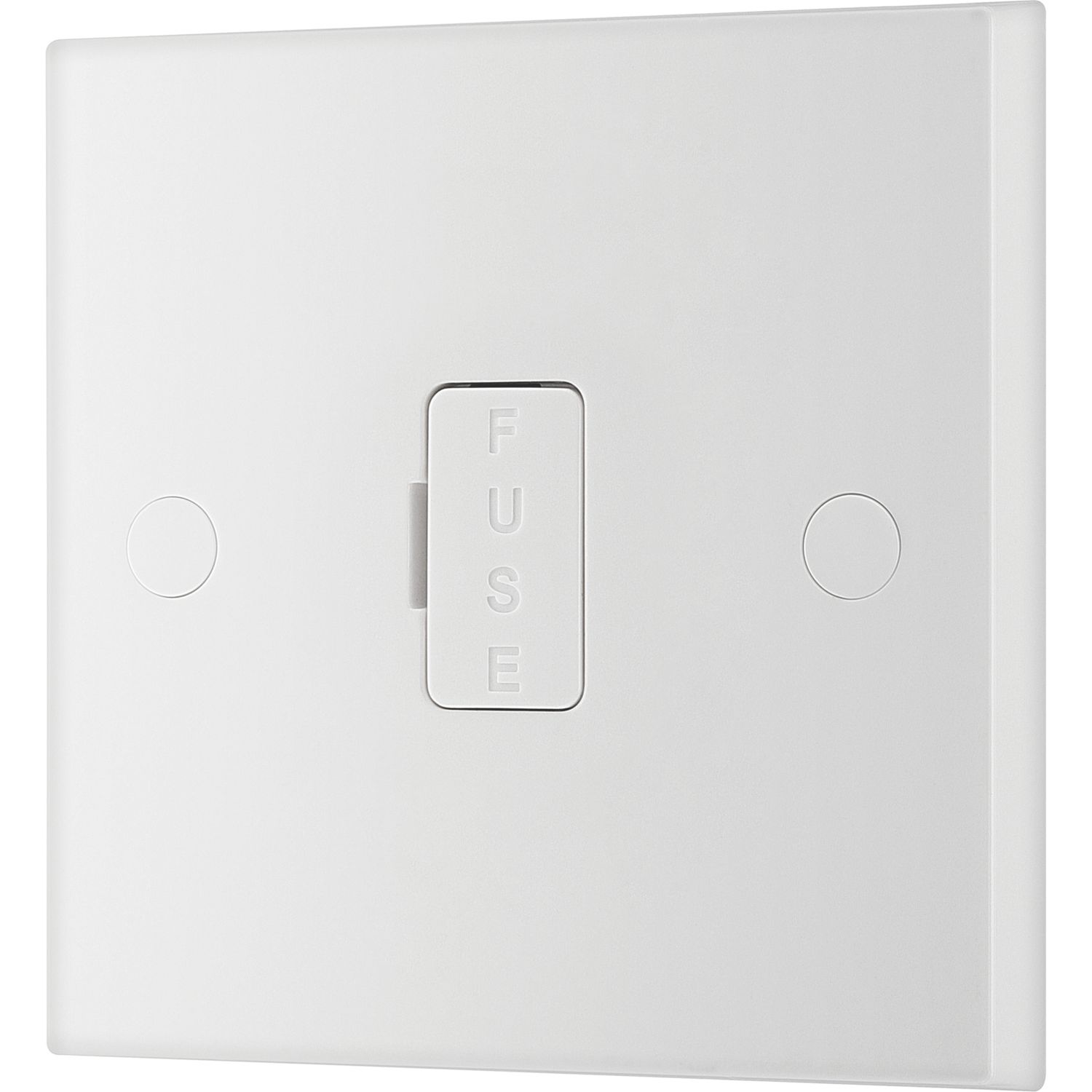 British General 900 Series 13A Unswitched Fused Spur & Flex Outlet White (53282)