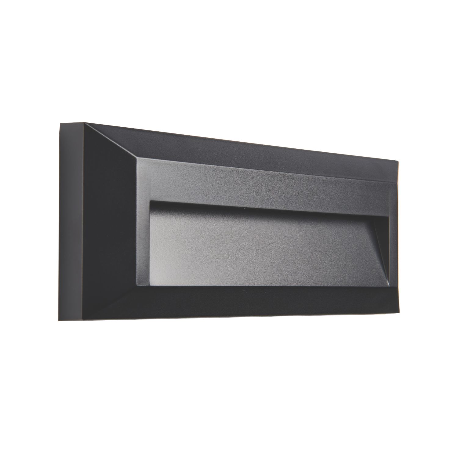 Saxby Pilot Outdoor LED Slim-Profile Brick Guide Light Surface-Mounted Black 2W 65lm (534PG)