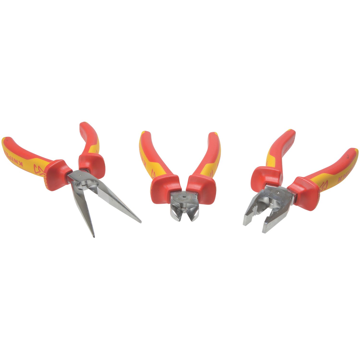 Knipex VDE Pliers Set 3 Pcs (536JF)
