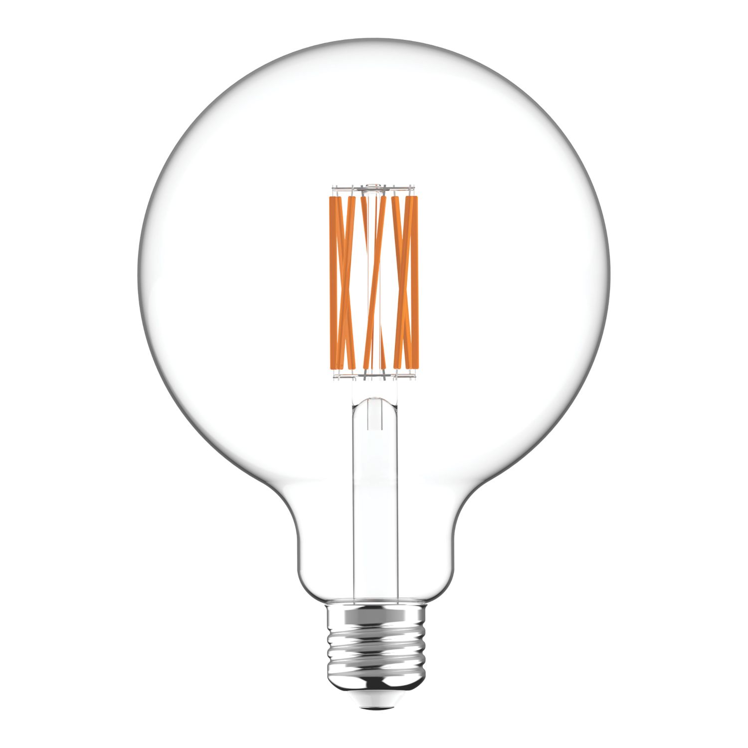 LAP E27 G125 LED Virtual Filament Light Bulb 806lm 3.8W (536PV)
