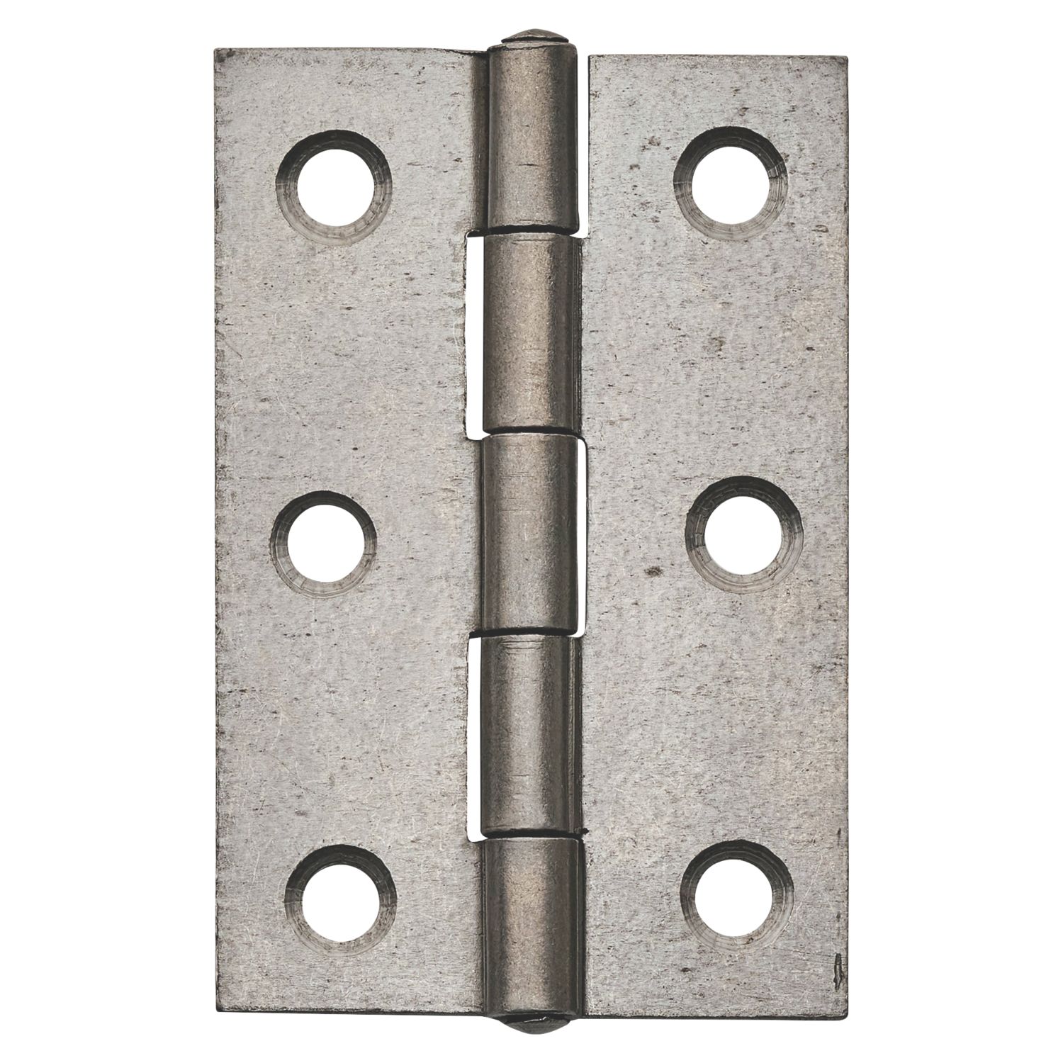 Self-Colour Fixed Pin Butt Hinges 75mm x 49mm 2 Pack (537PR)