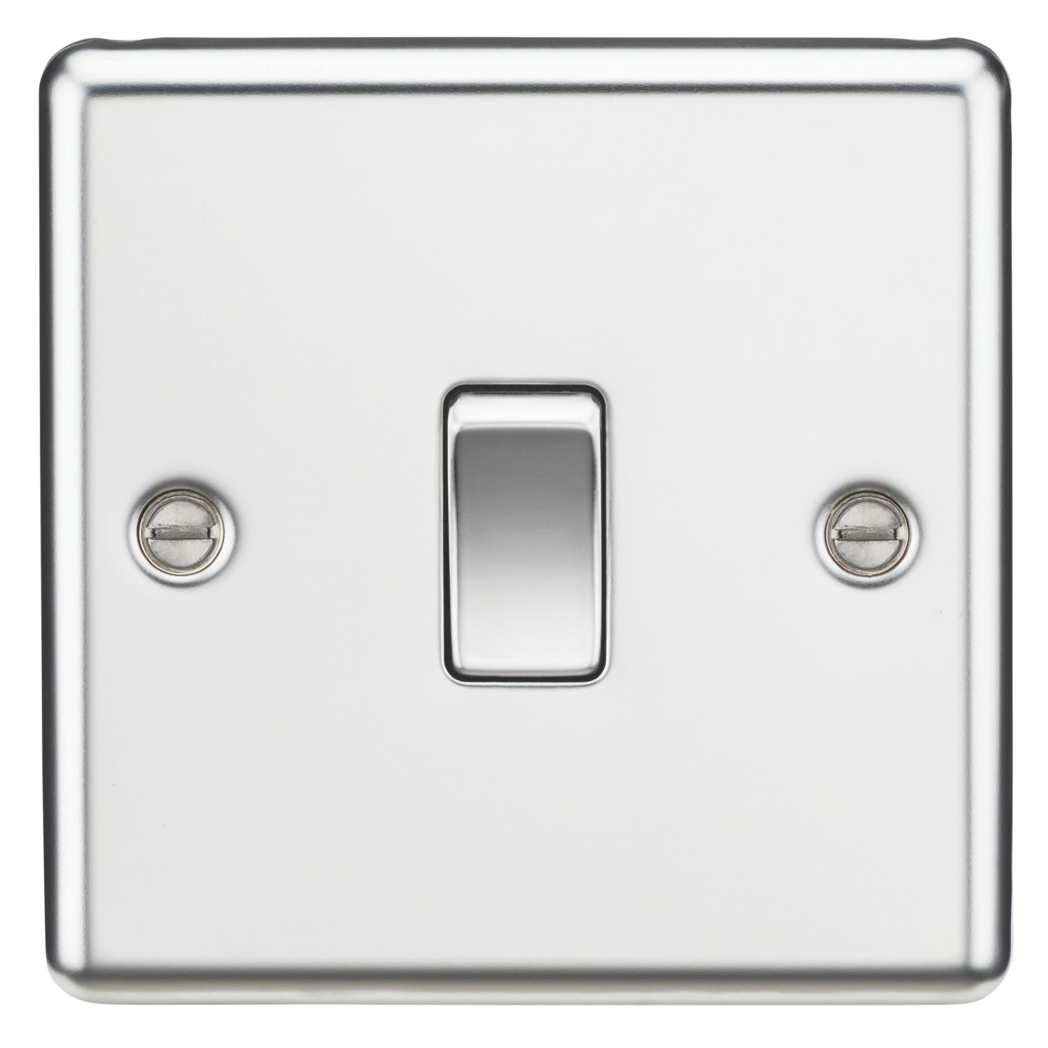 Knightsbridge 10AX 1-Gang Intermediate Switch Polished Chrome (538TY)