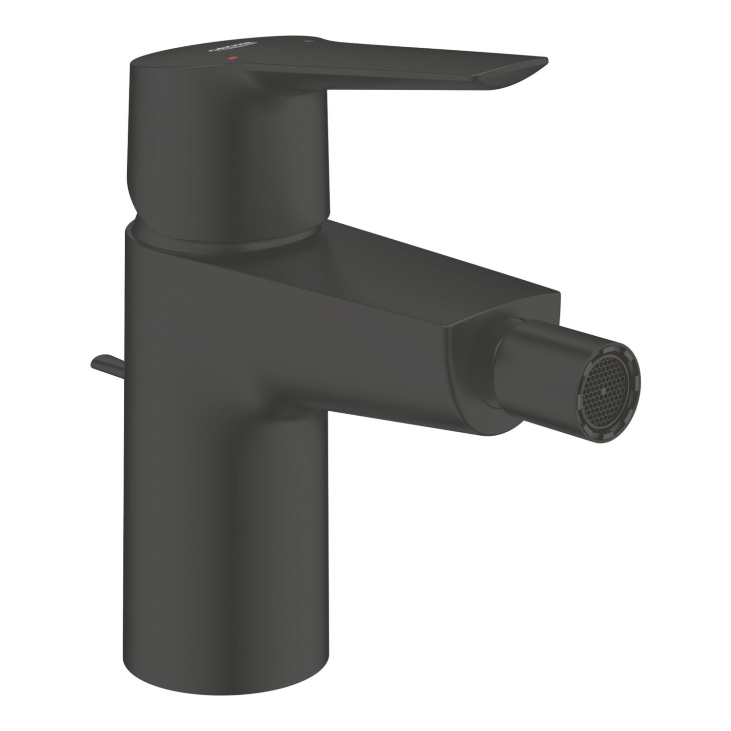 Grohe Start Matt Black 147mm Mono Bidet Mixer Tap With Pop-Up Waste (538YX)