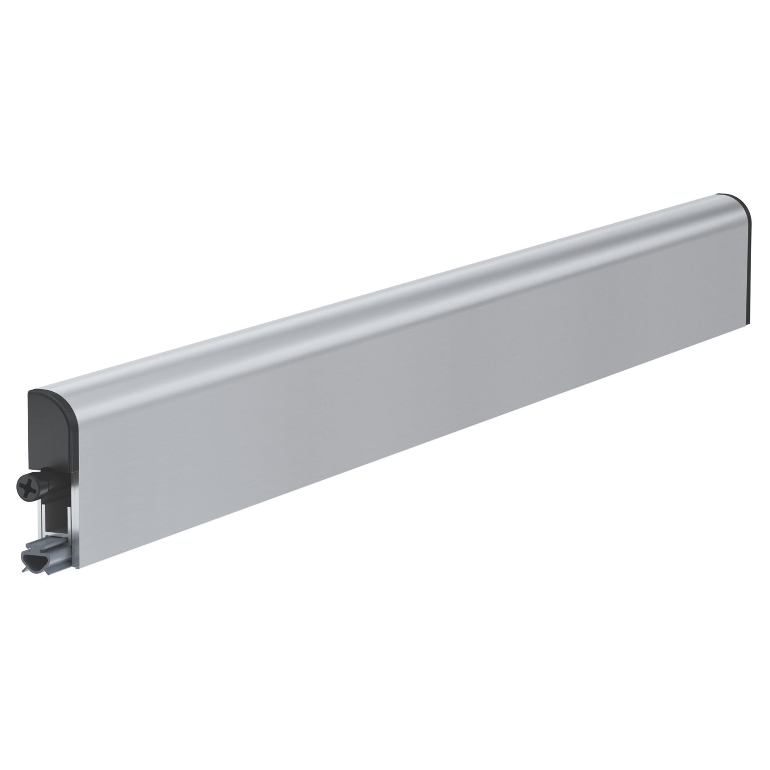 Firestop Applic Drop Down Seal Satin Anodised Aluminium 50mm x 15mm x 830mm (540CJ)