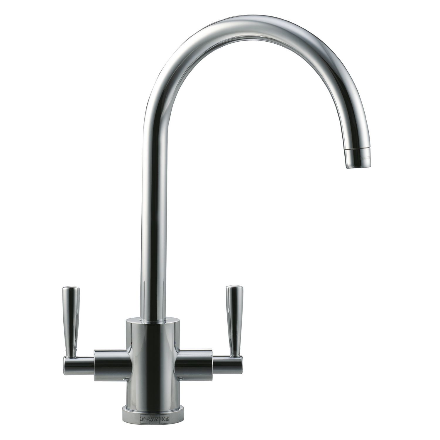 Franke Olympus Dual-Lever Mono Mixer Kitchen Tap Decor Steel (5448G)