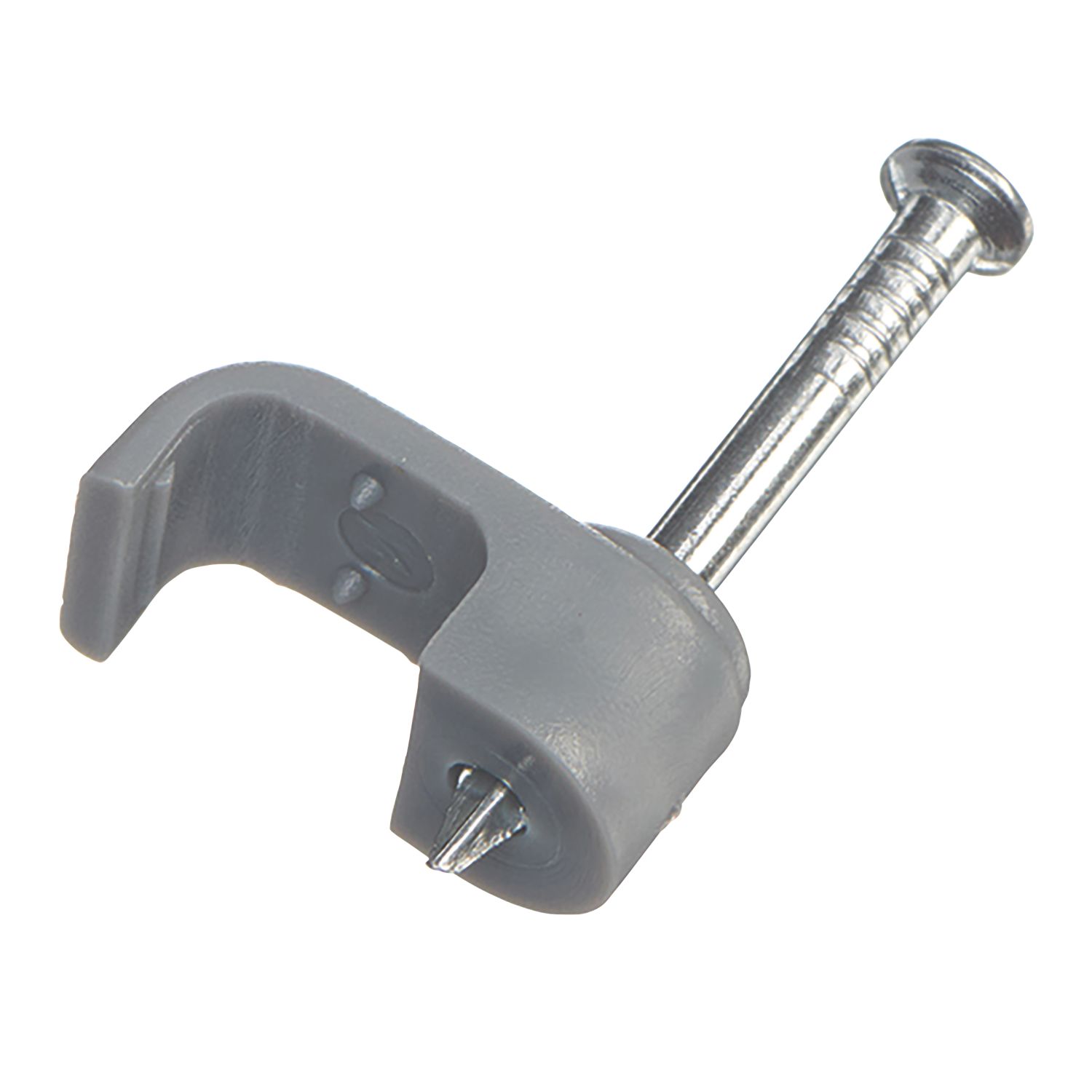 Vimark Grey Flat Single Twin & Earth Cable Clips 1.5mm 100 Pack (545VT)