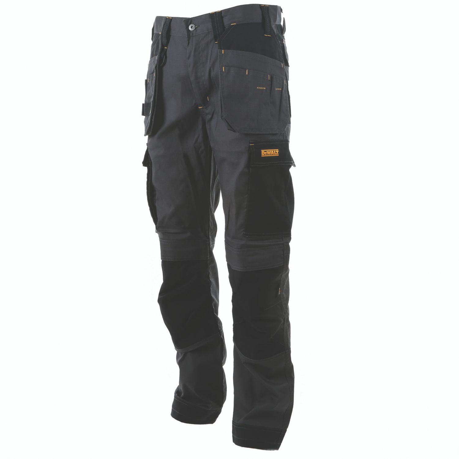 DeWalt Barstow Holster Work Trousers Charcoal Grey 34" W 31" L (547HT)