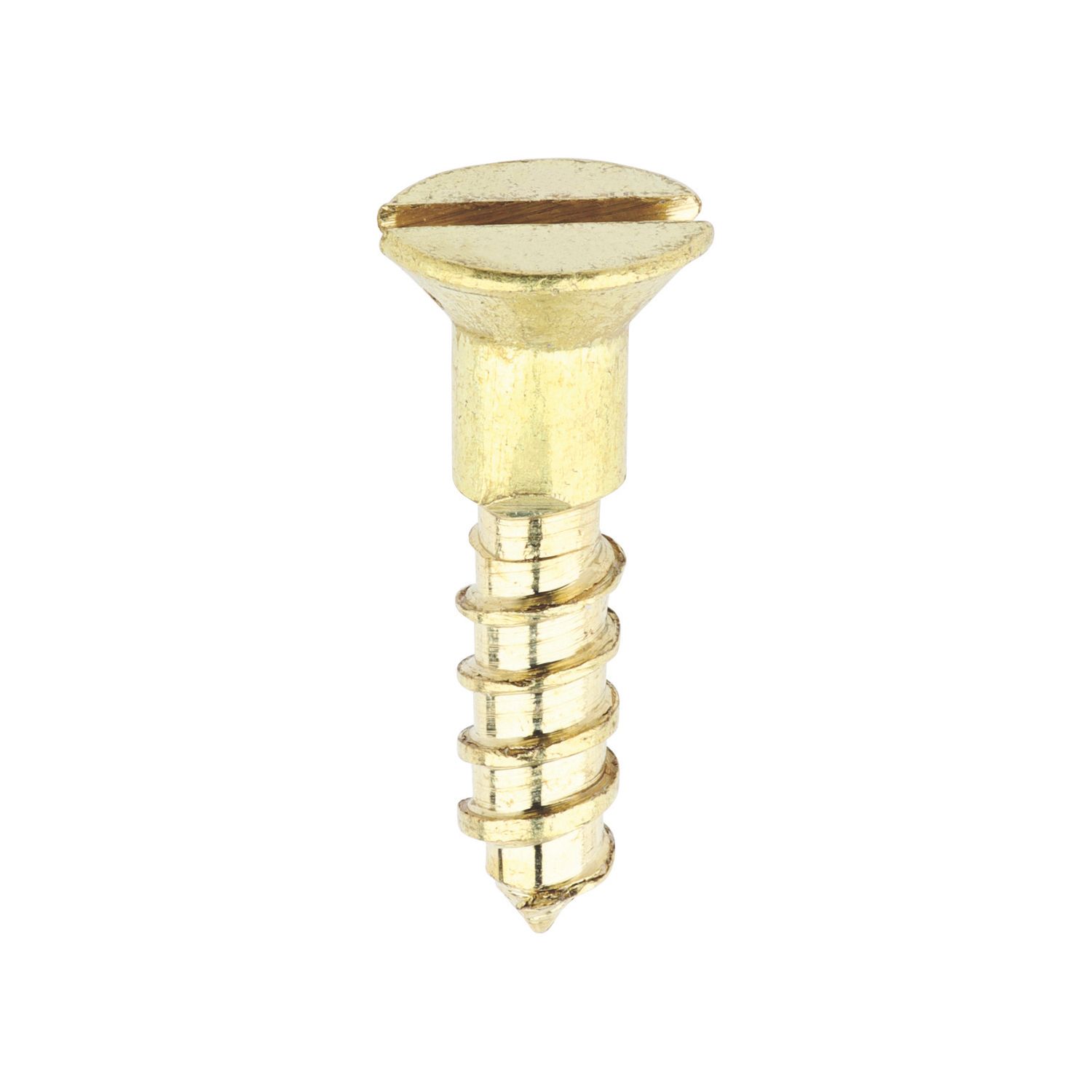 Timco Slotted Countersunk Self Tapping Wood Screws 2ga x 3/8" 200 Pack (547KF)