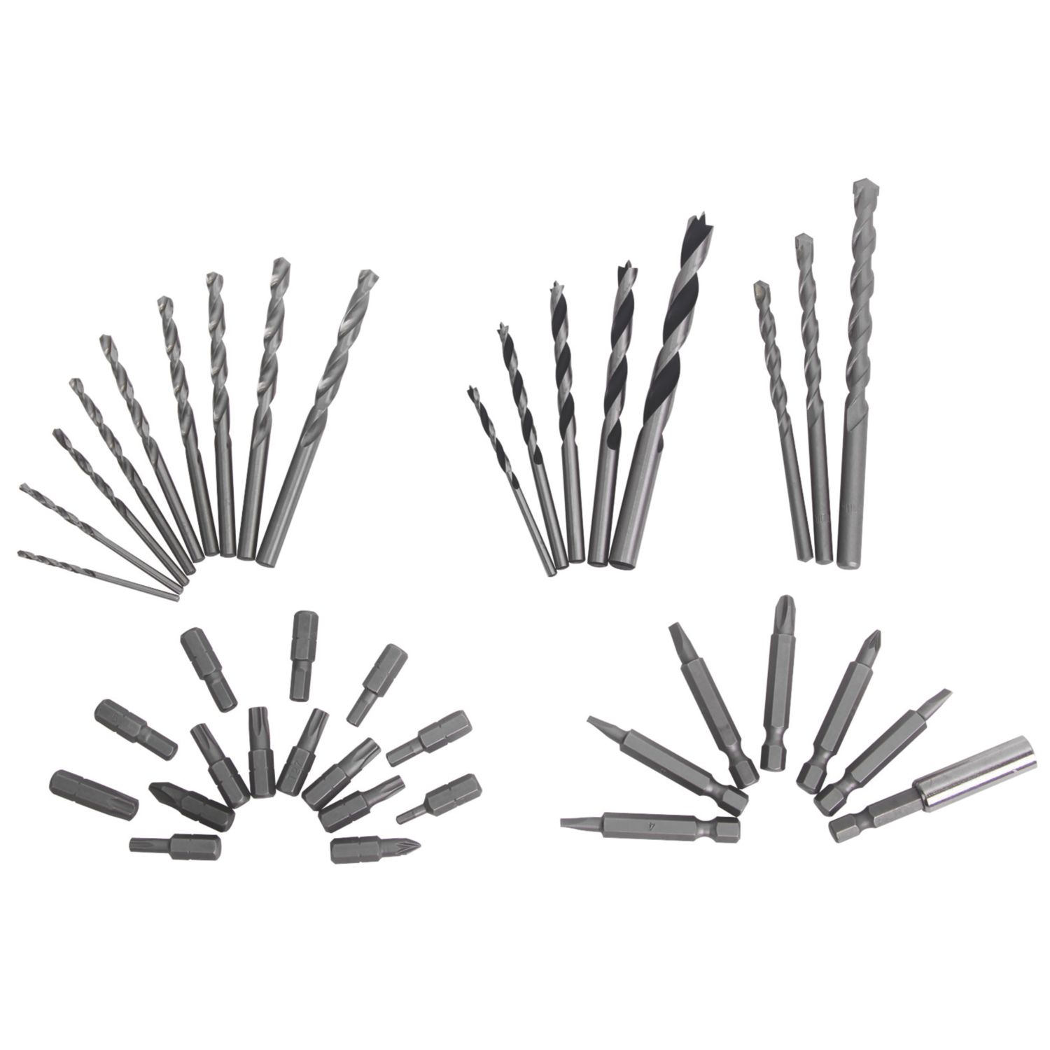 Multi-Material Bit Set 40 Pcs (5494V)