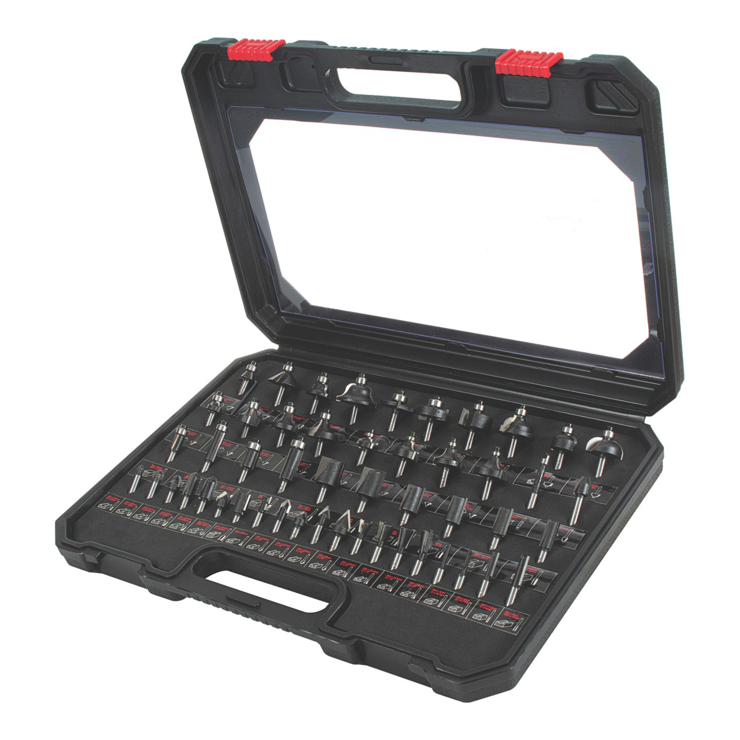 Trend 1/4" Shank Router Cutter Set 50 Pieces (552VW)