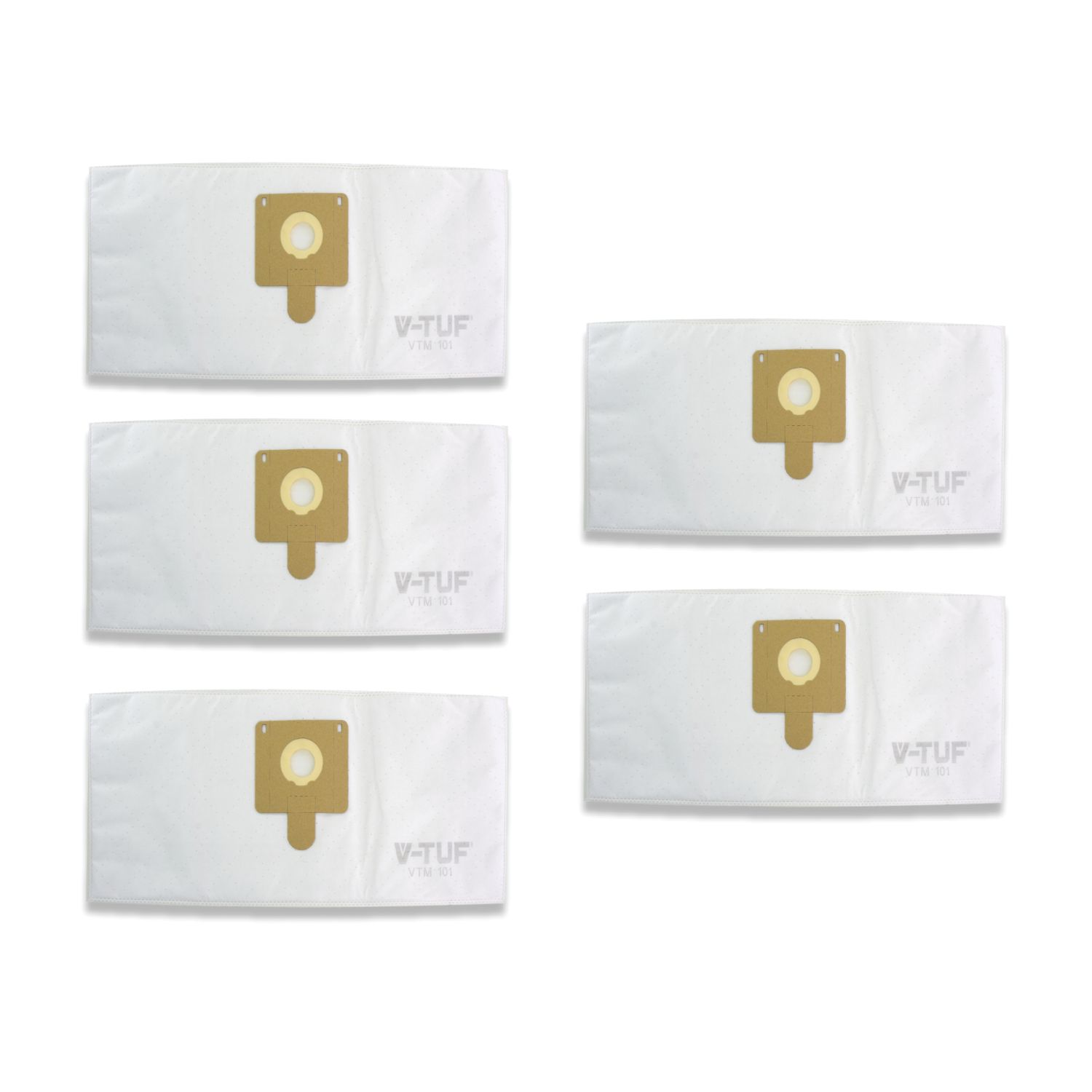 V-Tuf MINIHSV 15Ltr Dust Bags 5 Pack (553FN)