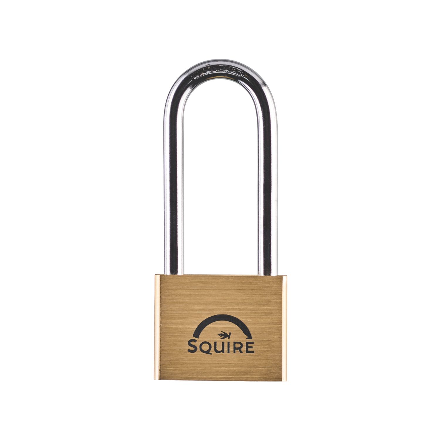 Squire LN5/2.5 Brass All-Weather Long Shackle Padlock 50mm (554PU)
