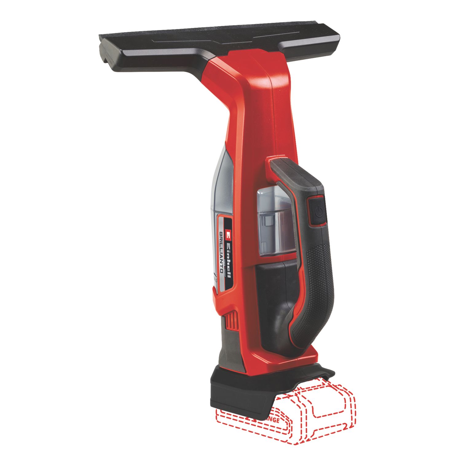 Einhell BRILLIANTO 18V Li-Ion Power X-Change Cordless Window Vacuum - Bare (555AV)