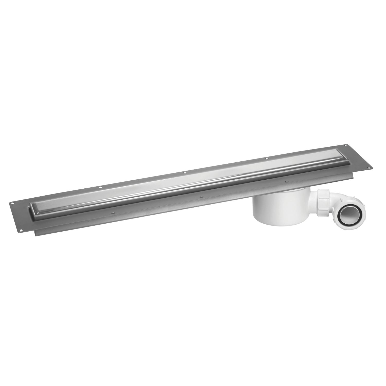 McAlpine CD800-O-P Slimline Channel Drain Polished Stainless Steel 810mm x 88mm (5564X)