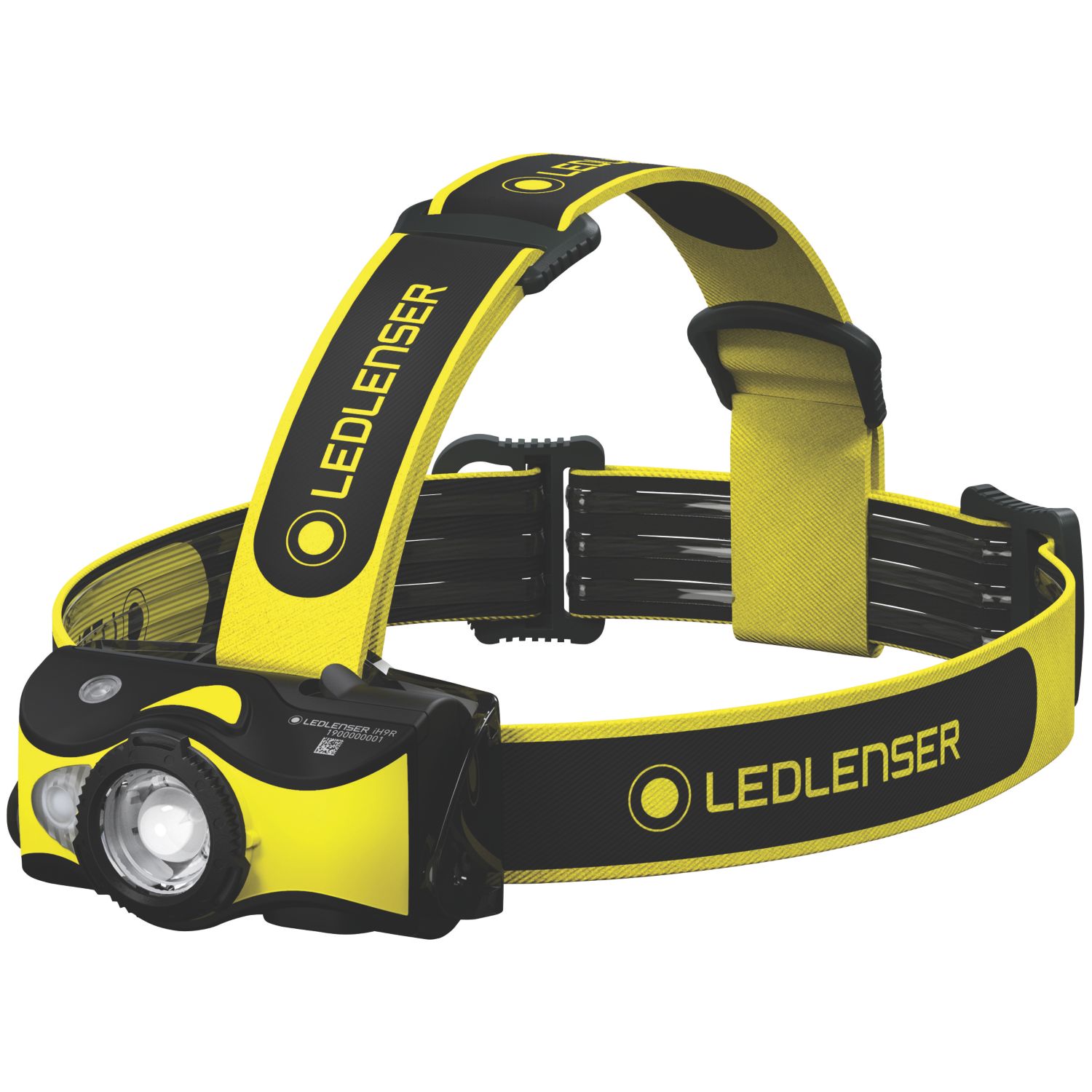 LEDlenser IH9R Rechargeable LED Head Torch Black/Yellow 600lm (556HX)