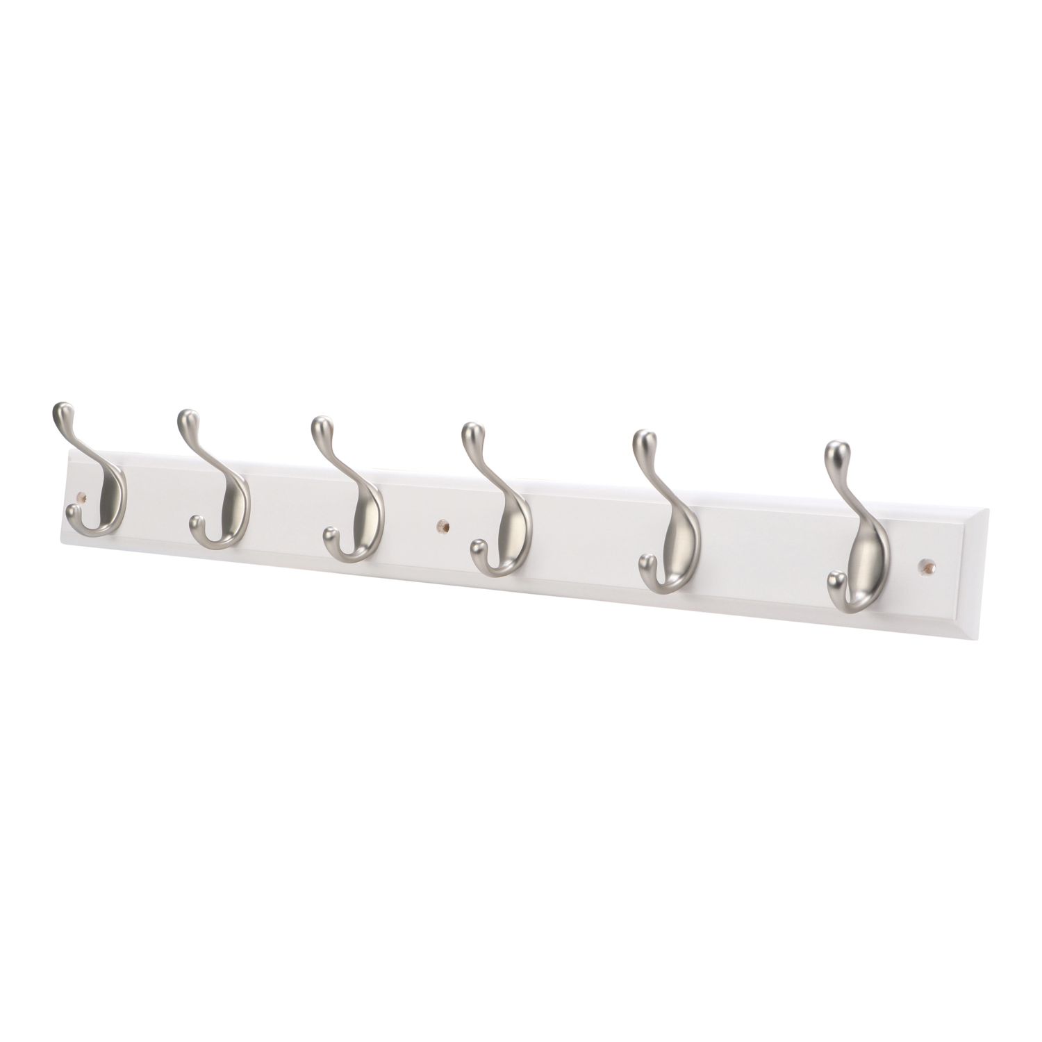 Essentials 6-Hook Rail White 685mm x 95mm (557TE)