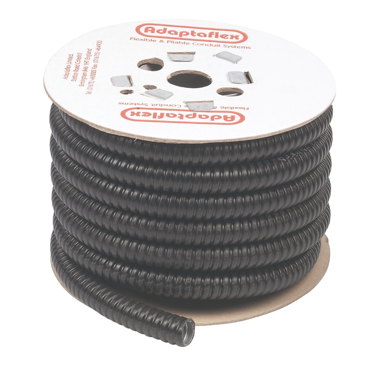 Adaptaflex PVC Covered Liquid-Resistant Conduit 20mm x 10m Black (55846)