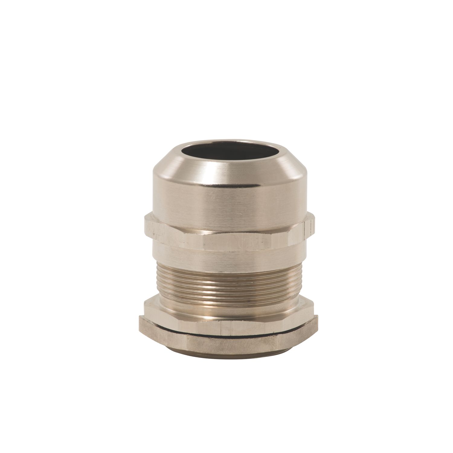 British General Nickel-Plated Brass Cable Gland Kit with MEM Adaptor 40mm Nickel (5588P)