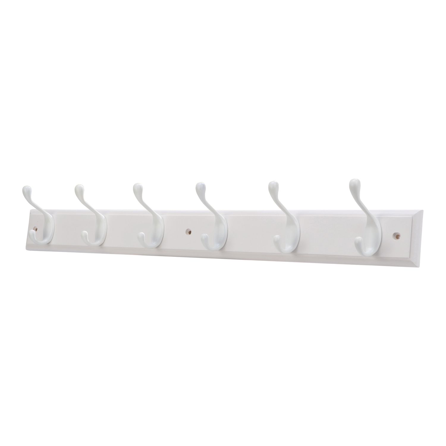 Essentials 6-Hook Rail White 685mm x 95mm (558TE)