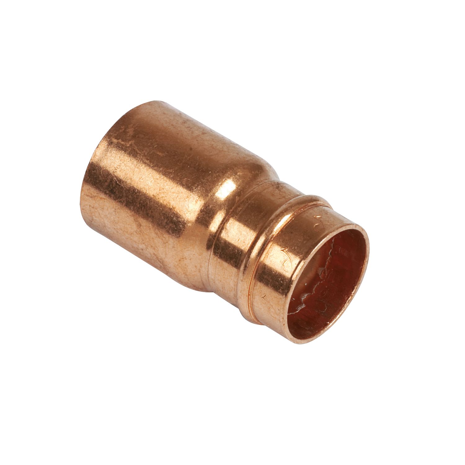 Yorkshire Copper Solder Ring Fitting Reducer F 22mm x M 28mm (55996)