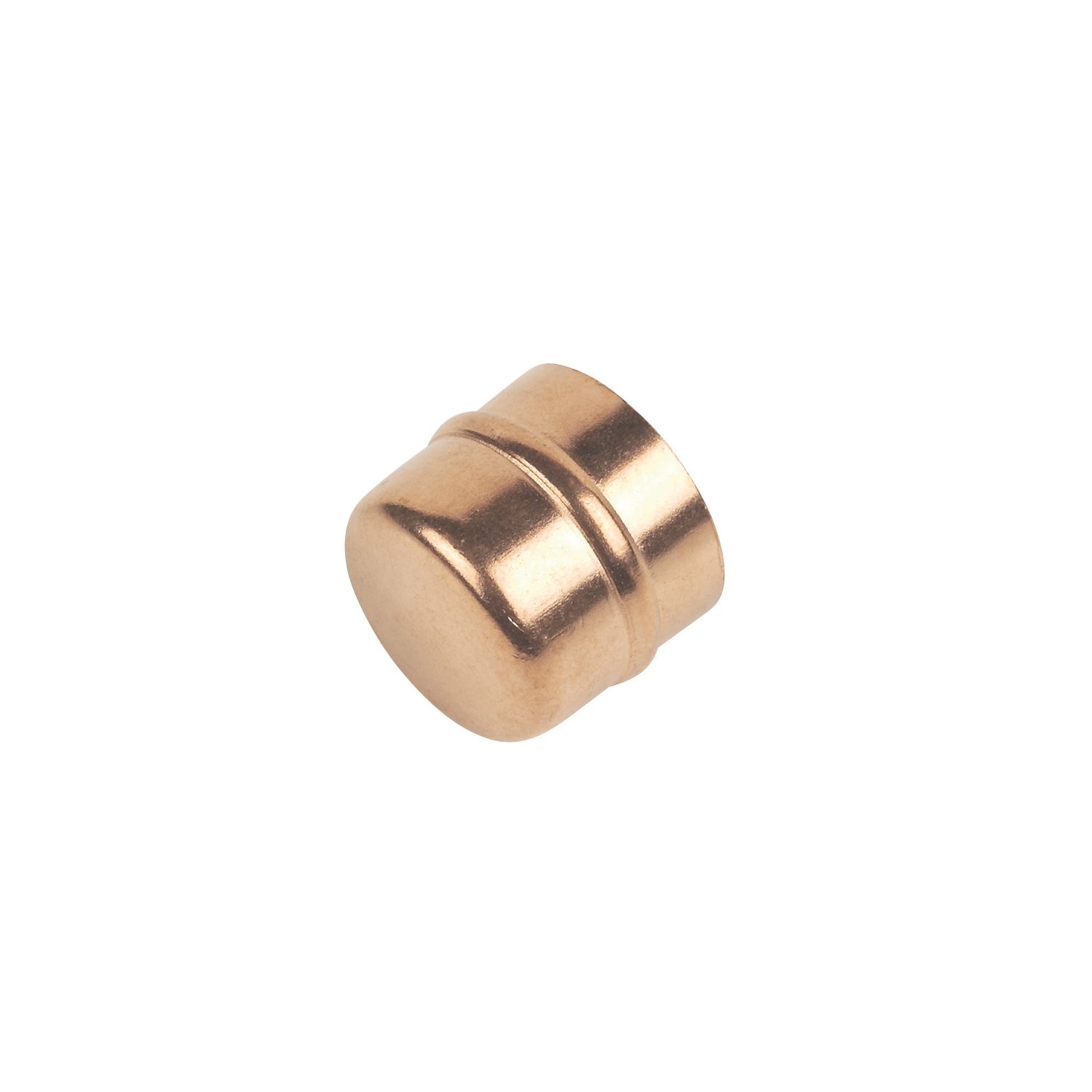 Flomasta Copper Solder Ring Stop Ends 22mm 2 Pack (56161)