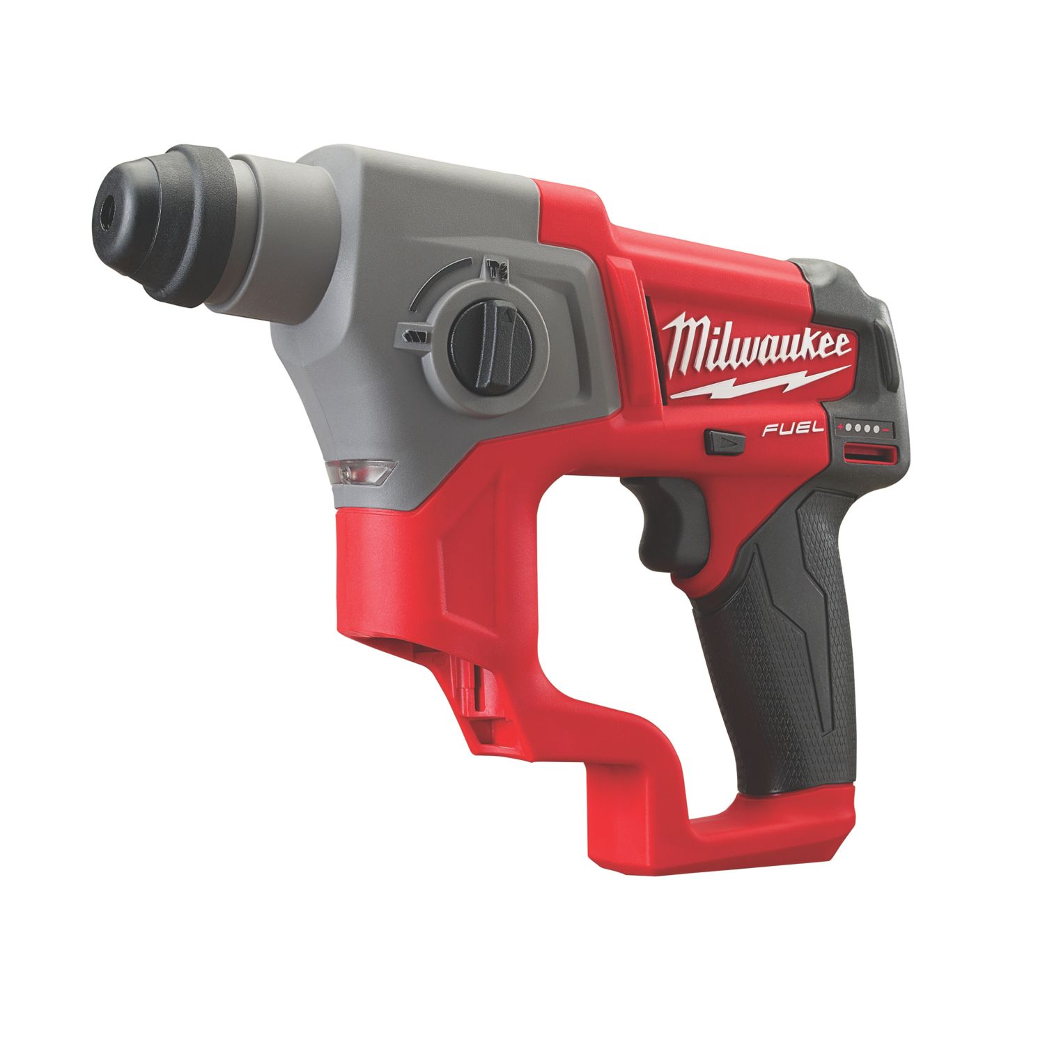 Milwaukee M12 CH-0 FUEL 1.7kg 12V Li-Ion RedLithium Brushless Cordless SDS Plus Drill - Bare (561FJ)