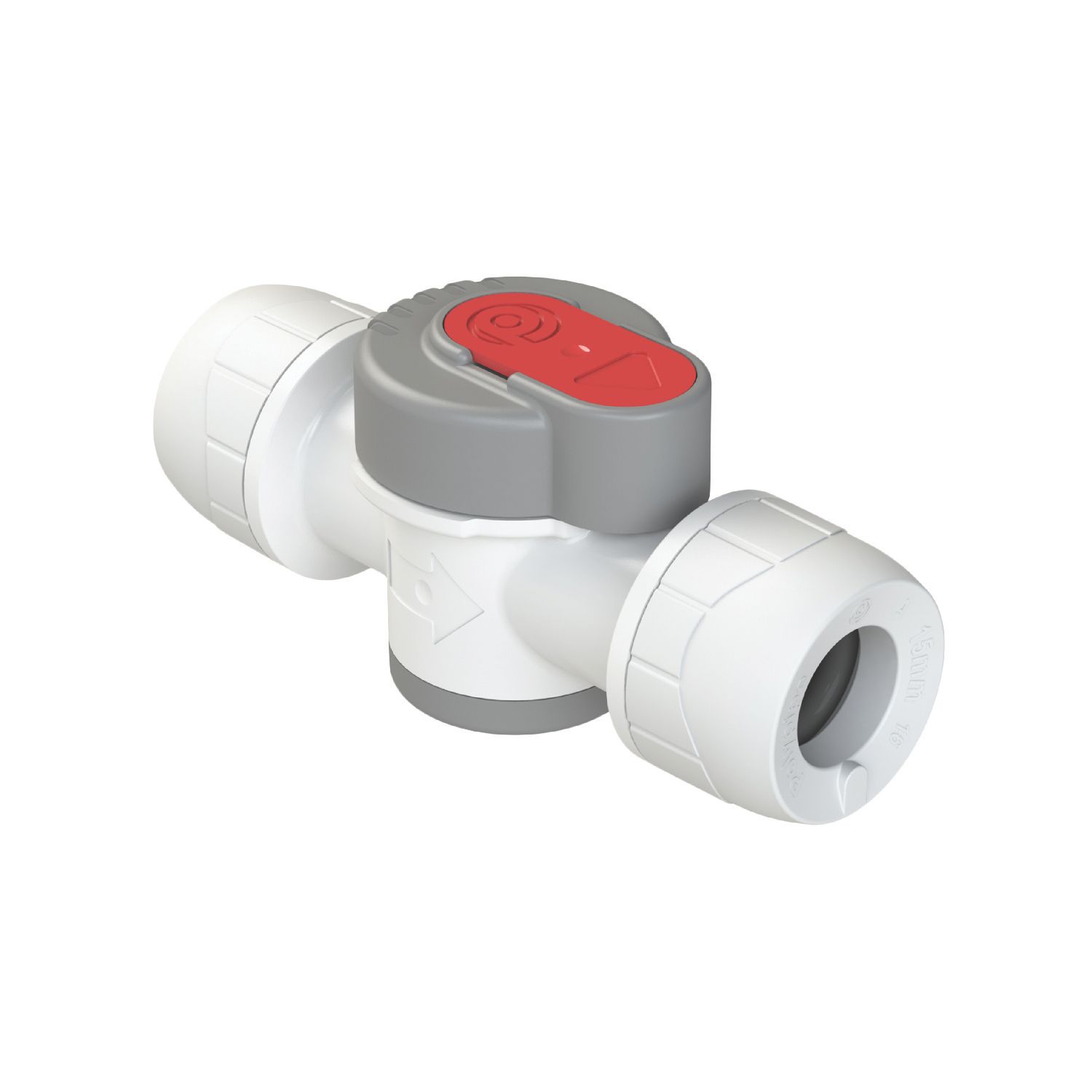 PolyPlumb Enhanced Shut Off Valve 15mm (561PY)