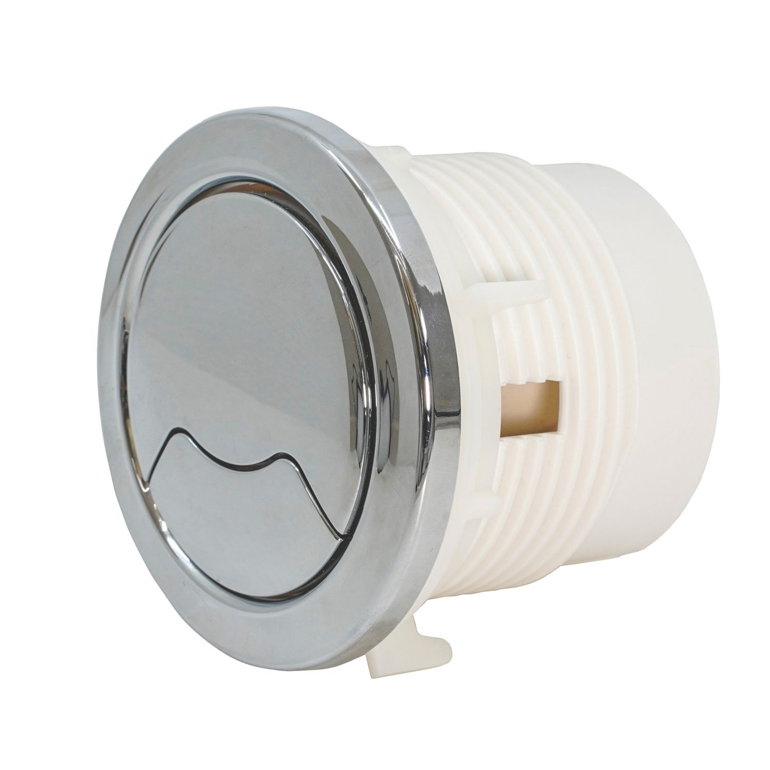 Fluidmaster Dual-Flush Pneumatic Button Polished Chrome (562JM)