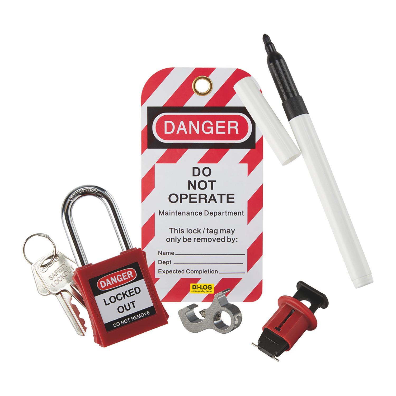 Di-Log Entry Level Lockout & Tag Kit (562KN)