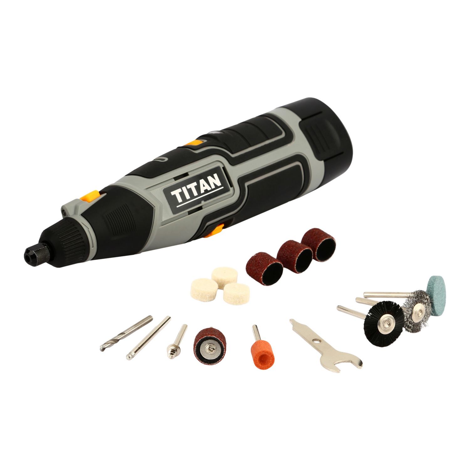 Titan TTG953MLT 12V 1 x 1.5Ah Li-Ion Cordless Multi-Tool & Accessories 16 Piece Set (564PG)