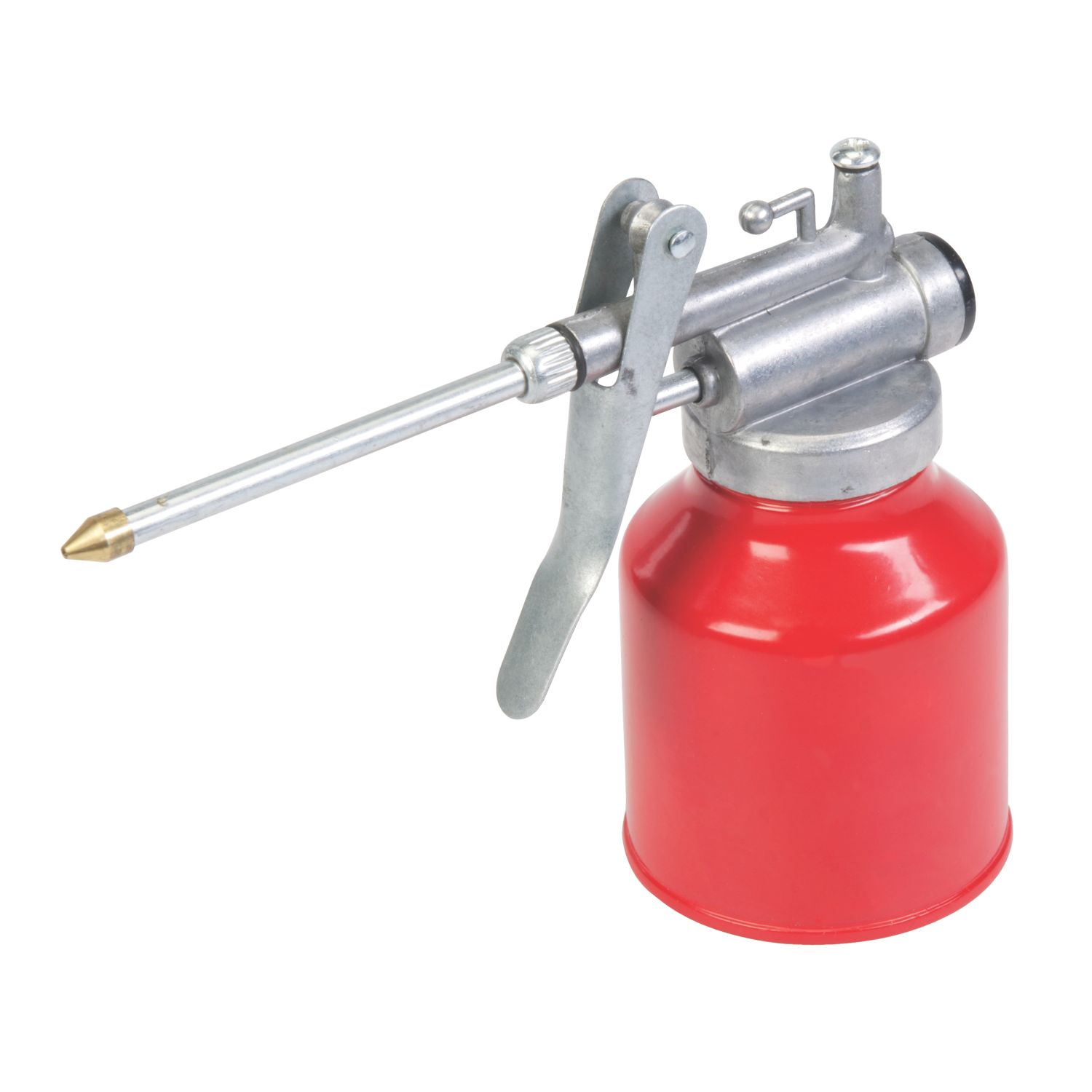 Silverline Steel Oil Can Red 250cc (565FU)