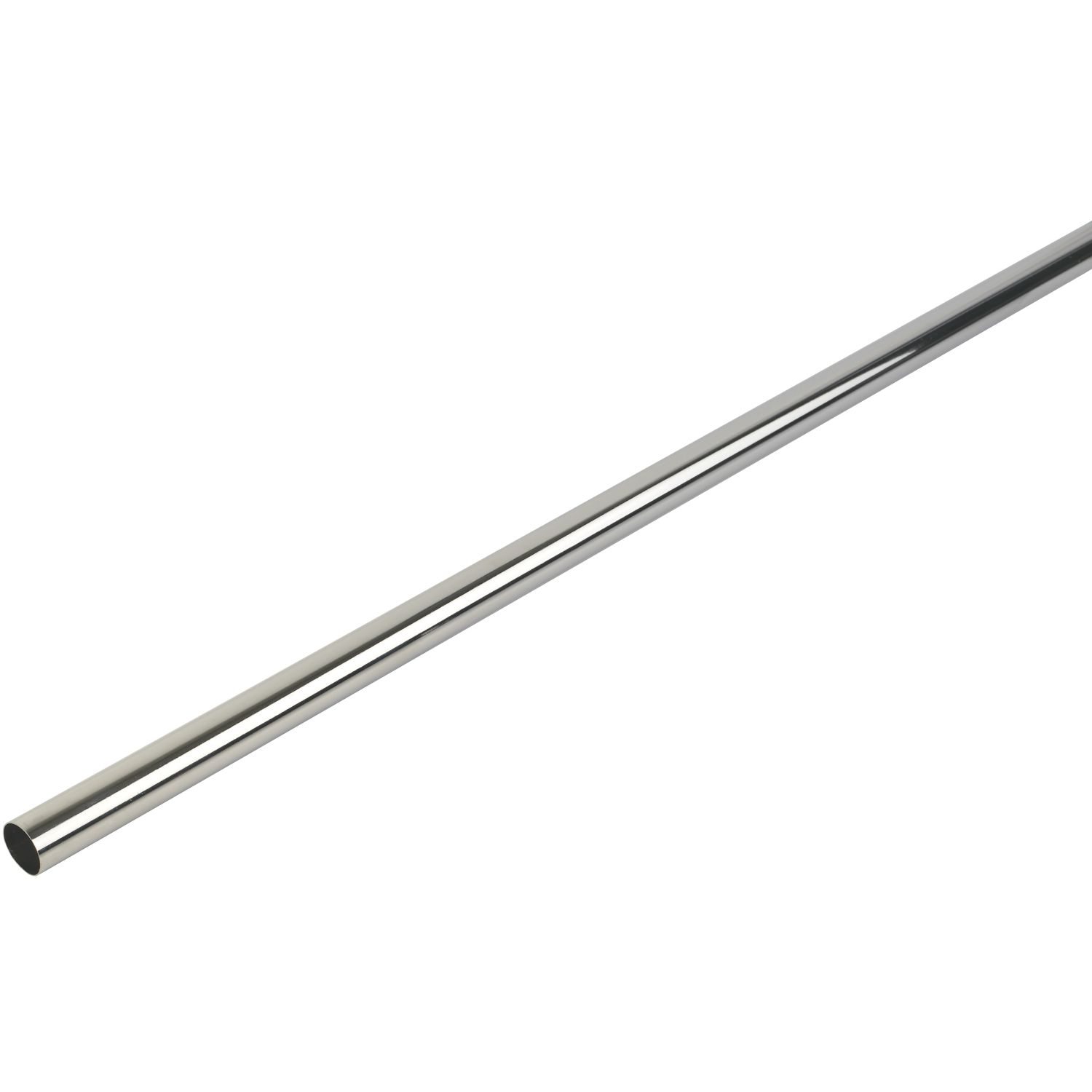 Smith & Locke Round Wardrobe Rail Polished Chrome 1829mm x 19mm (566HH)