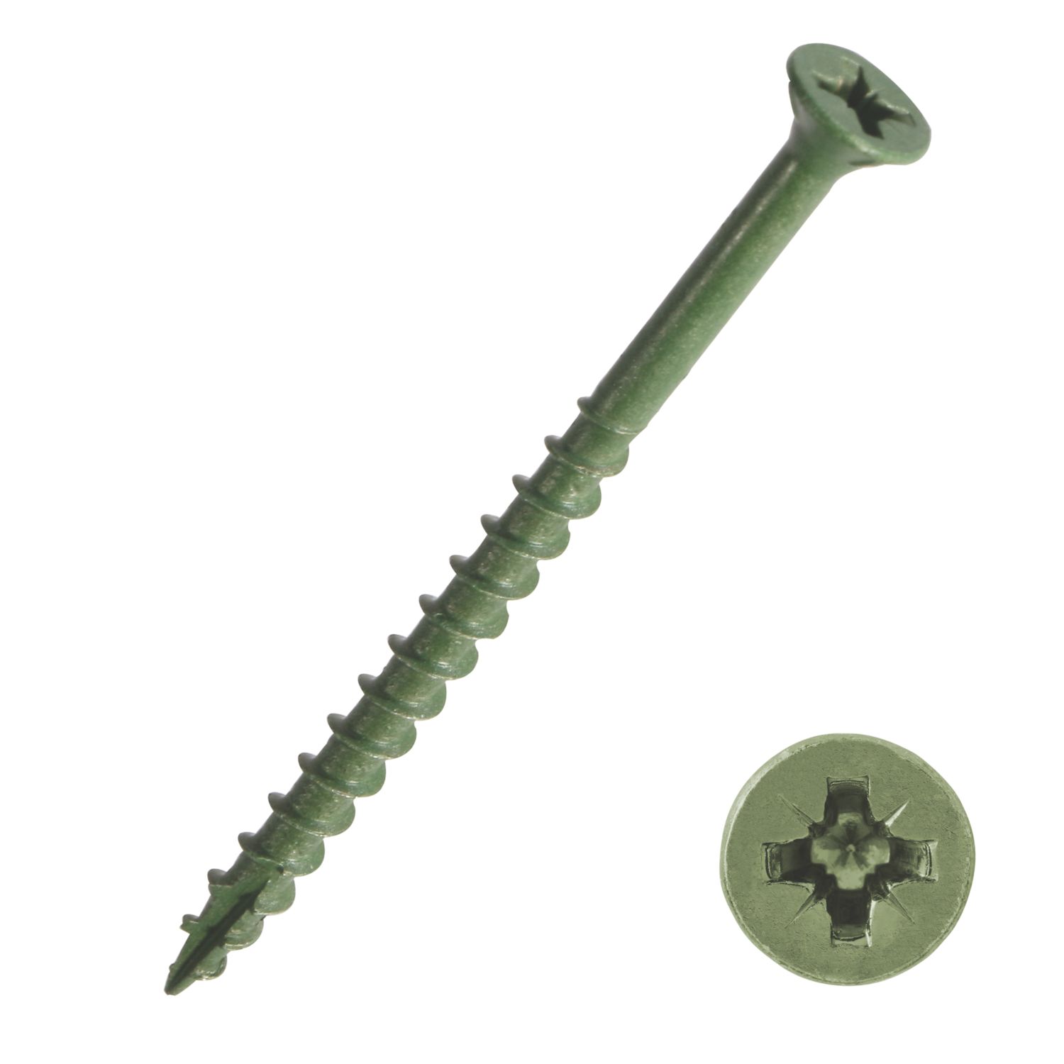 Timbadeck PZ Double-Countersunk Decking Screws 4.5mm x 75mm 500 Pack (56720)
