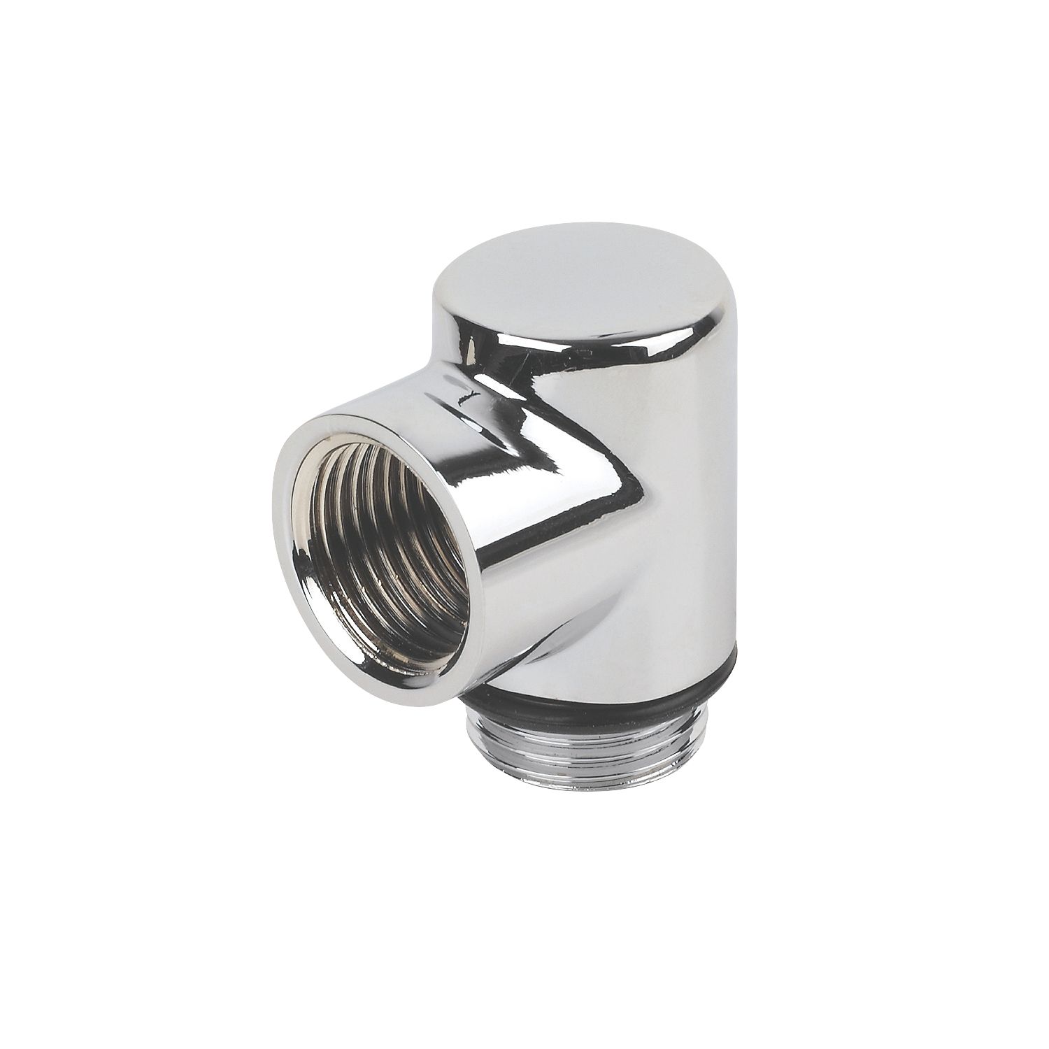 Brass Dual Fuel Towel Rail Elbow 1/2" (56801)
