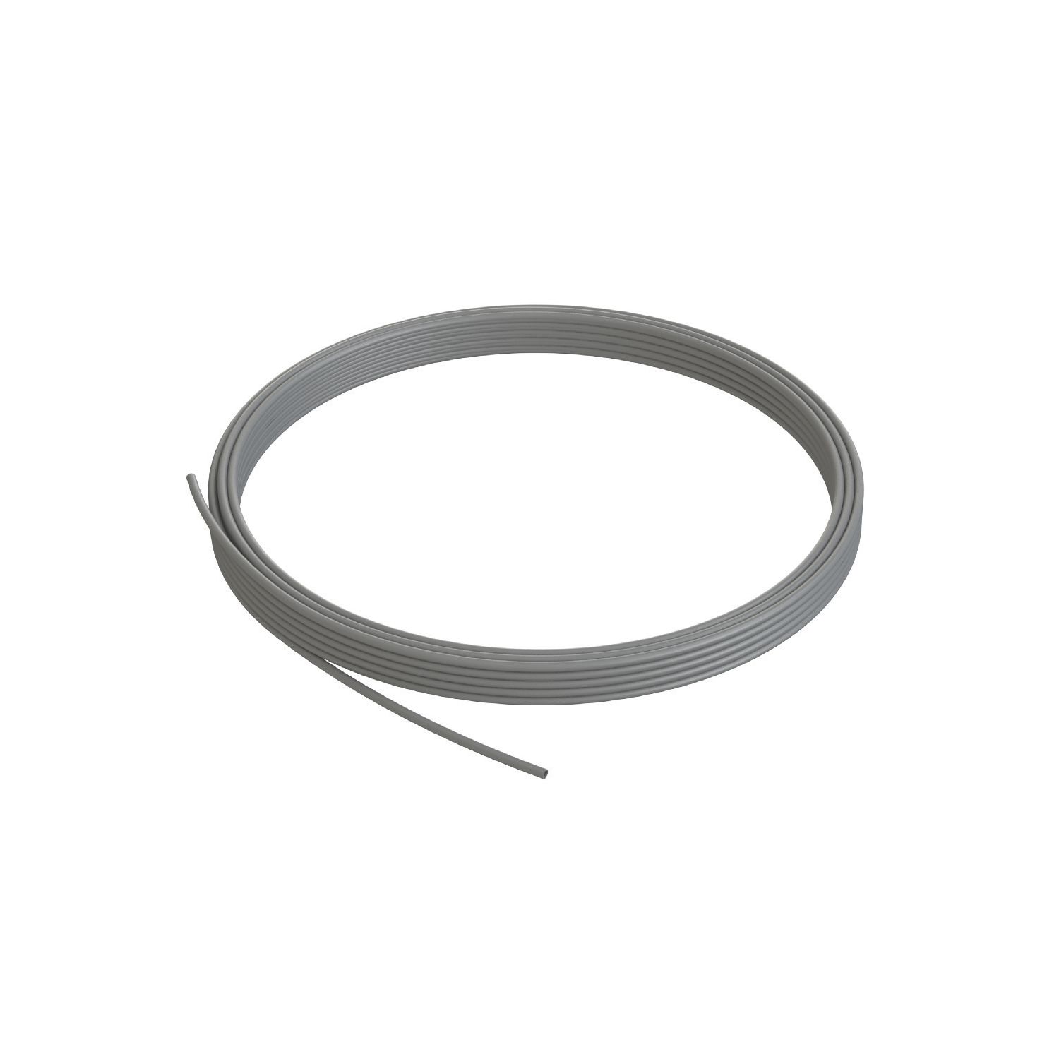 PolyPlumb Enhanced Push-Fit Plastic Pipe 15mm x 50m Grey (5684D)