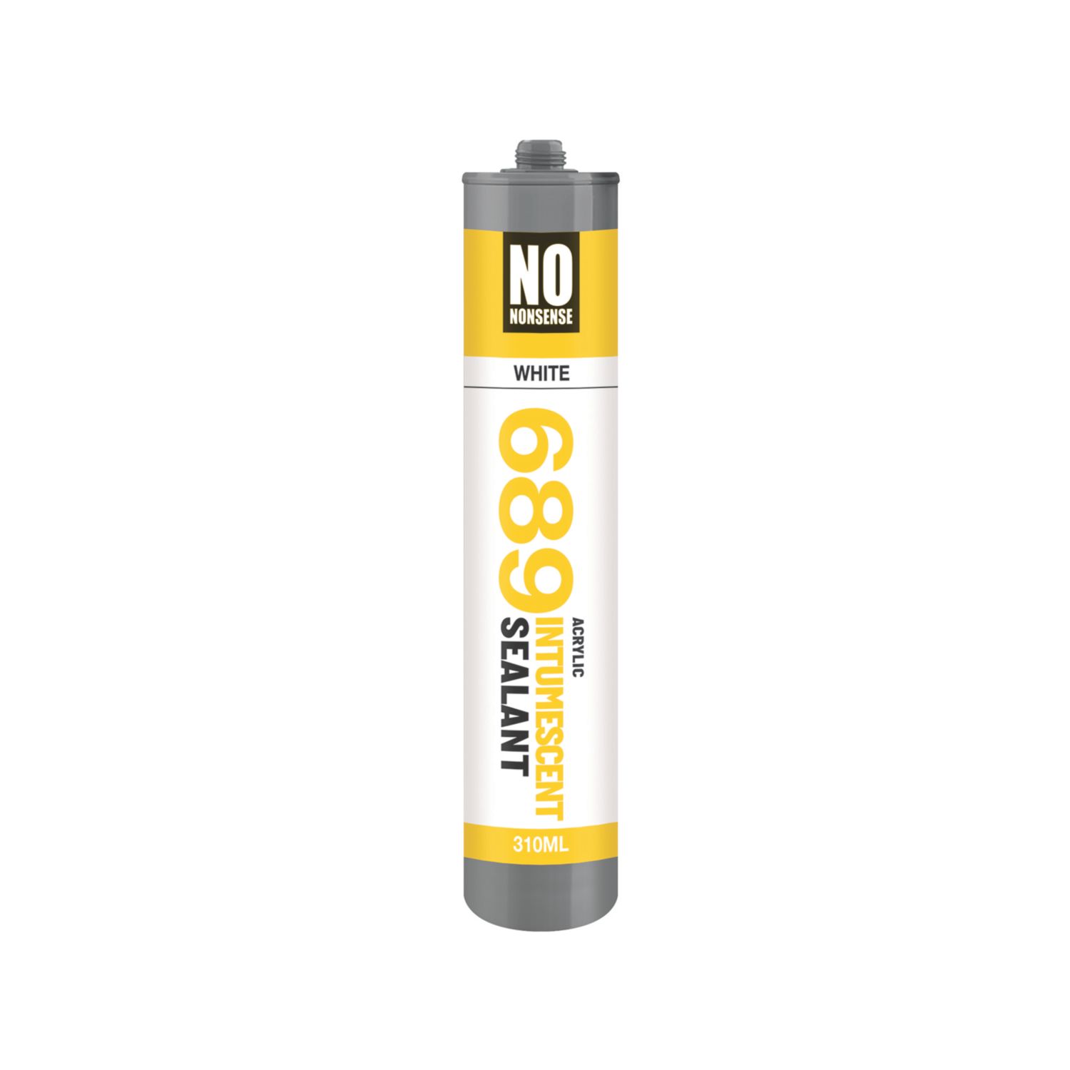 No Nonsense 689 Intumescent Sealant White 310ml (5689R)