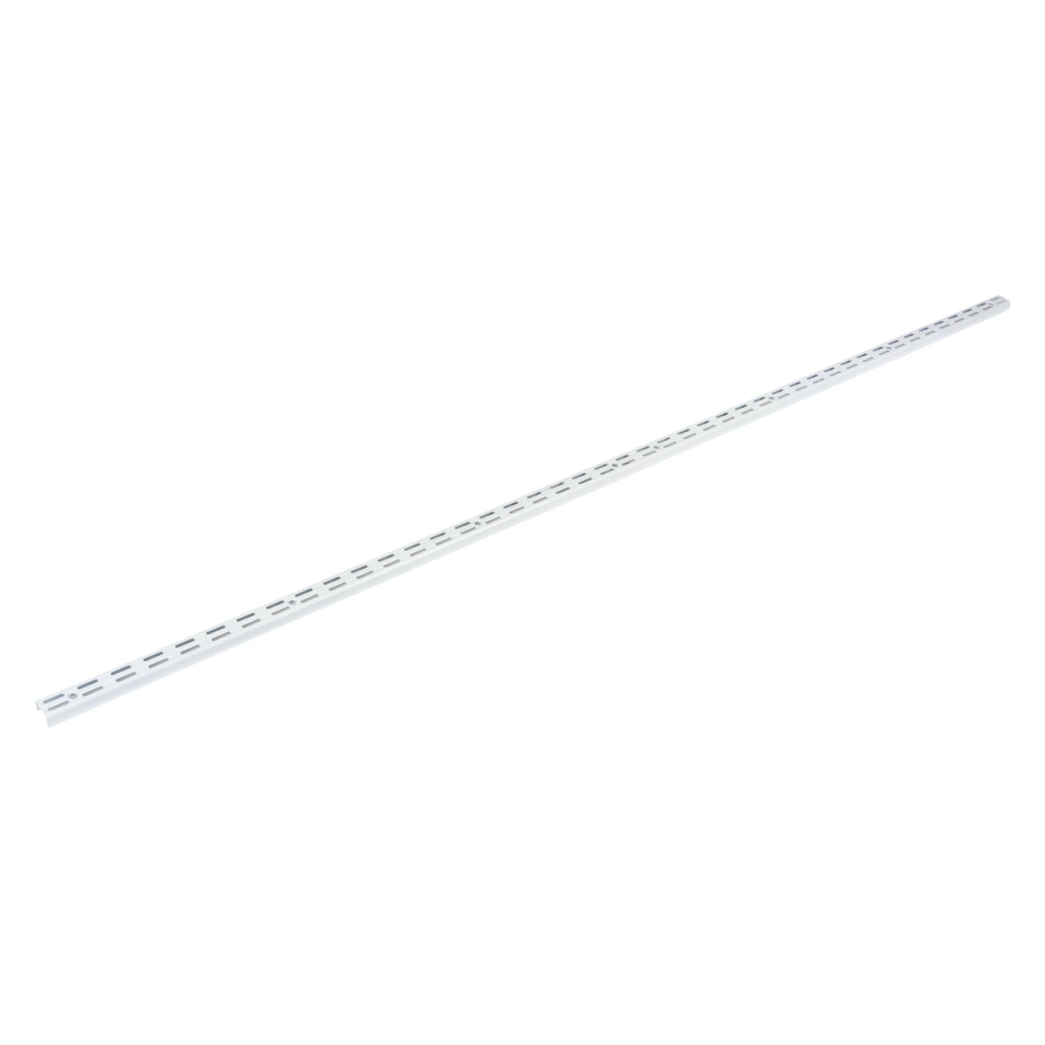 RB UK Twin Slot Uprights White 1400mm x 25mm 2 Pack (56901)