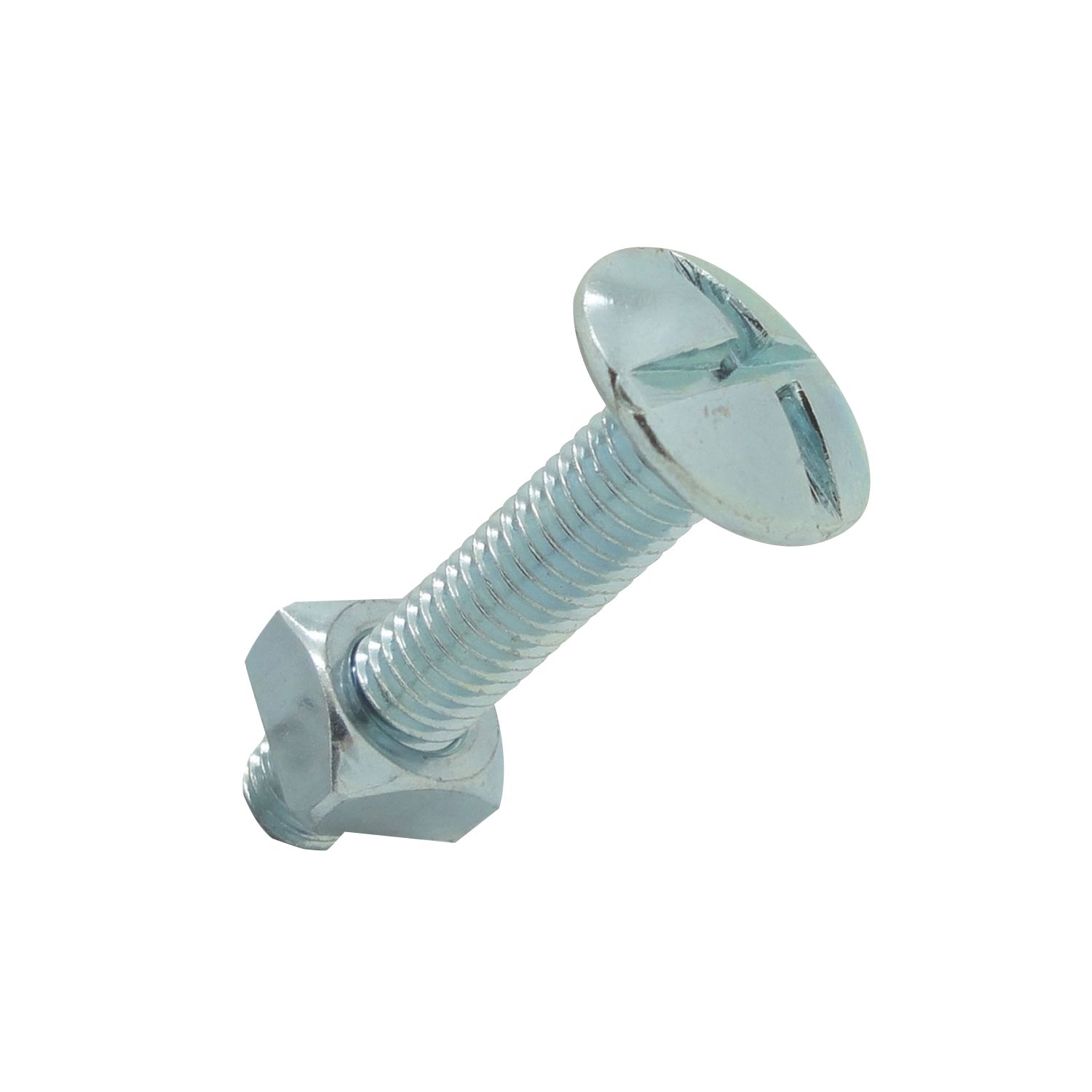 Easyfix Bright Zinc-Plated Roofing Bolts M6 x 40mm 10 Pack (5690J)