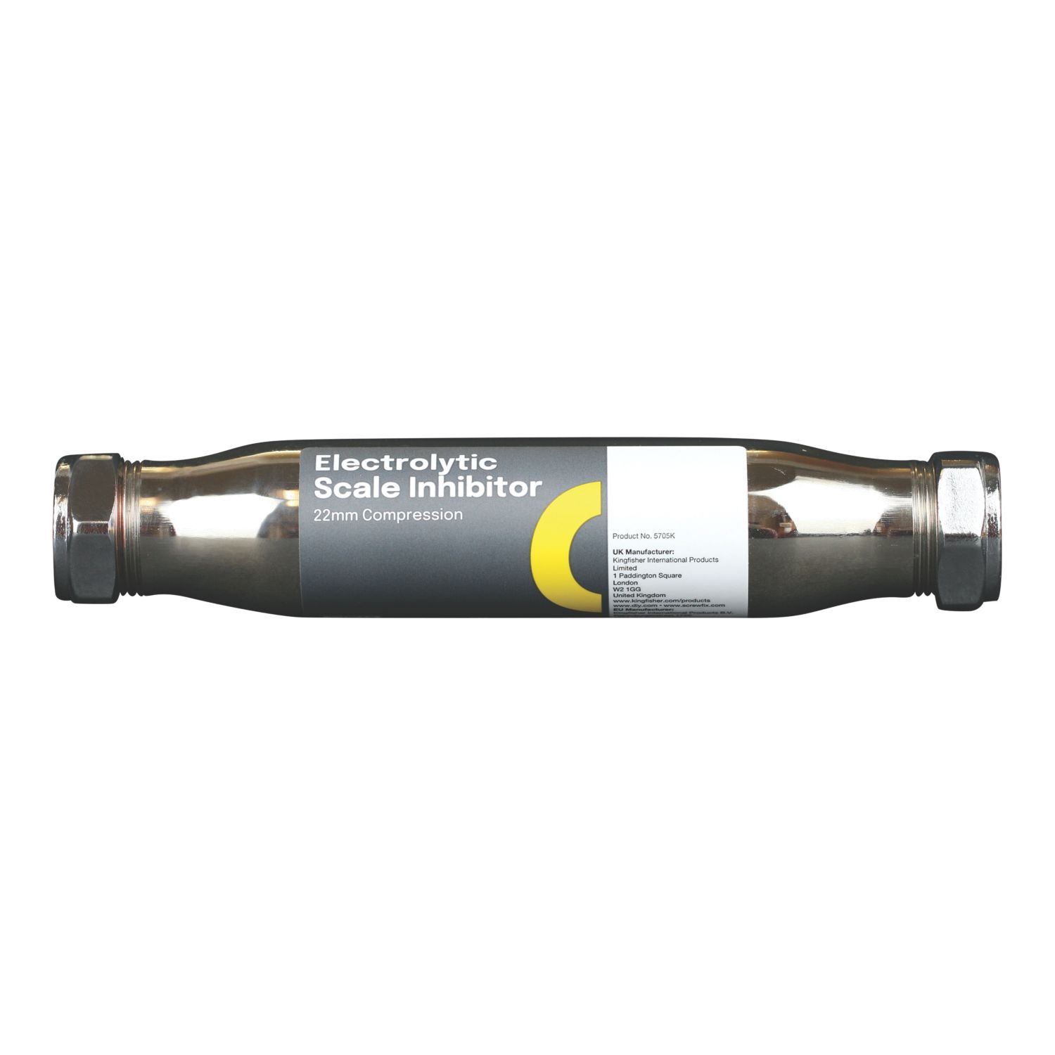 Flomasta Electrolytic Compression Fit Connection Scale Inhibitor 22mm (5705K)