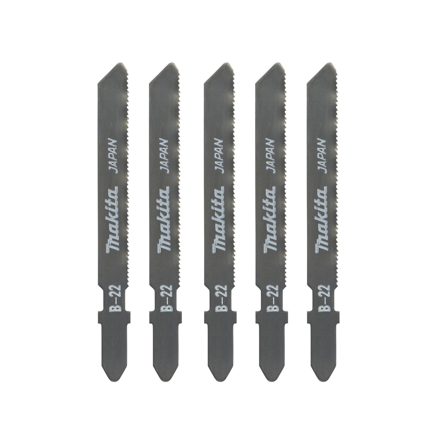 Makita A-85737 Multi-Material B22 Jigsaw Blades 50mm 5 Pack (5709R)