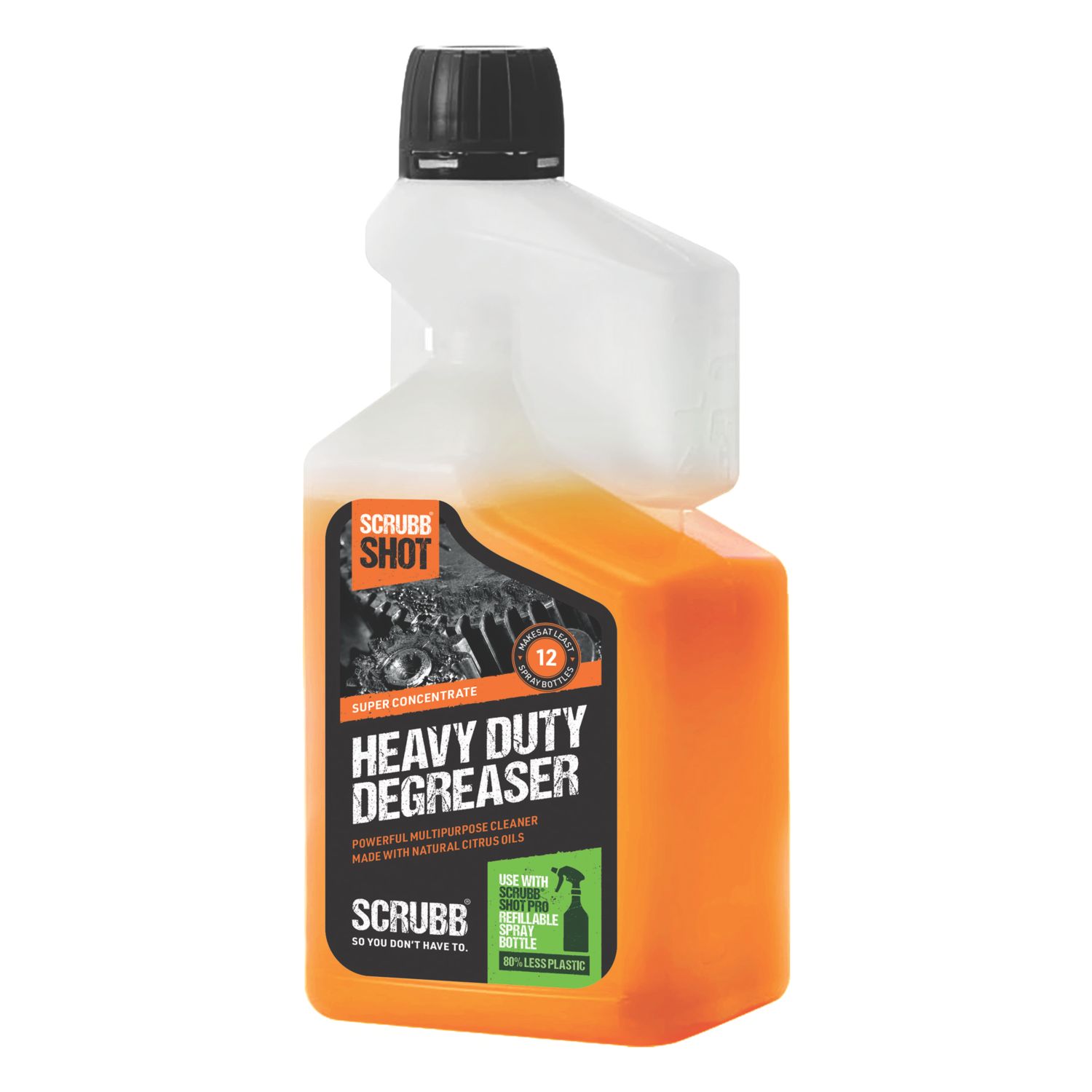Scrubb SHOT Super Concentrate Heavy Duty Degreaser 500ml (571VE)