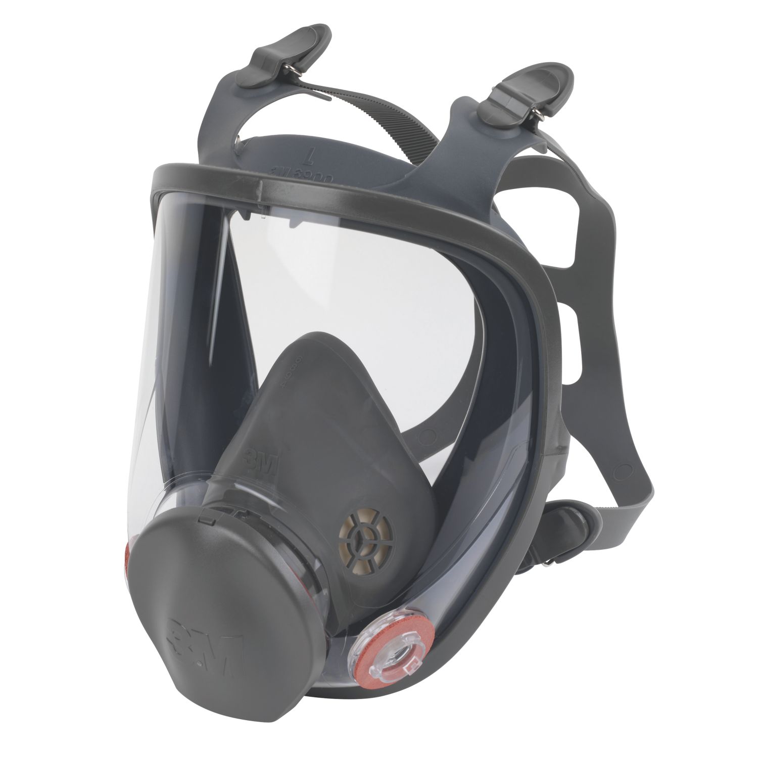 3M 6000 Series Large Full Face Mask No Filter-Mask Only (5724G)
