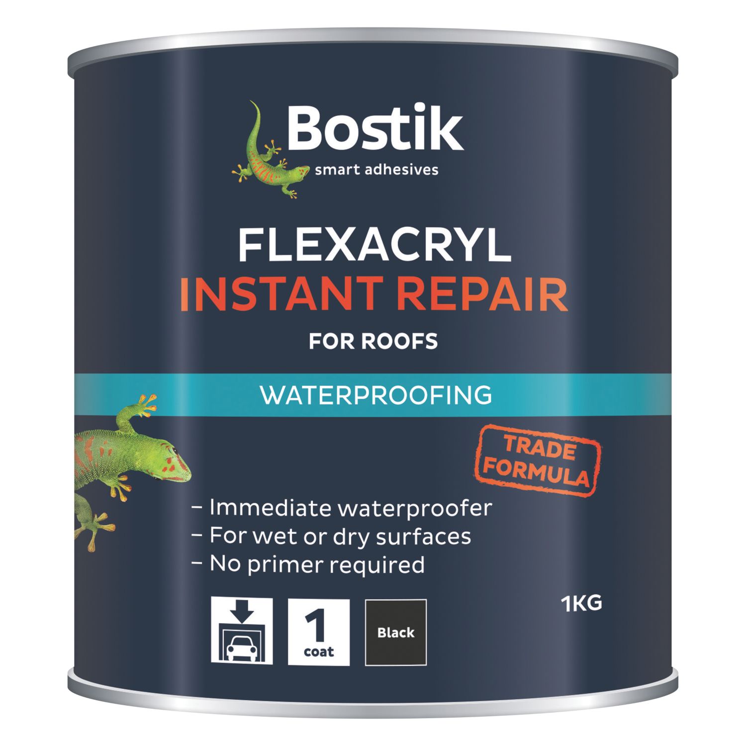 Bostik Roof Repair Compound Black 1kg (57518)