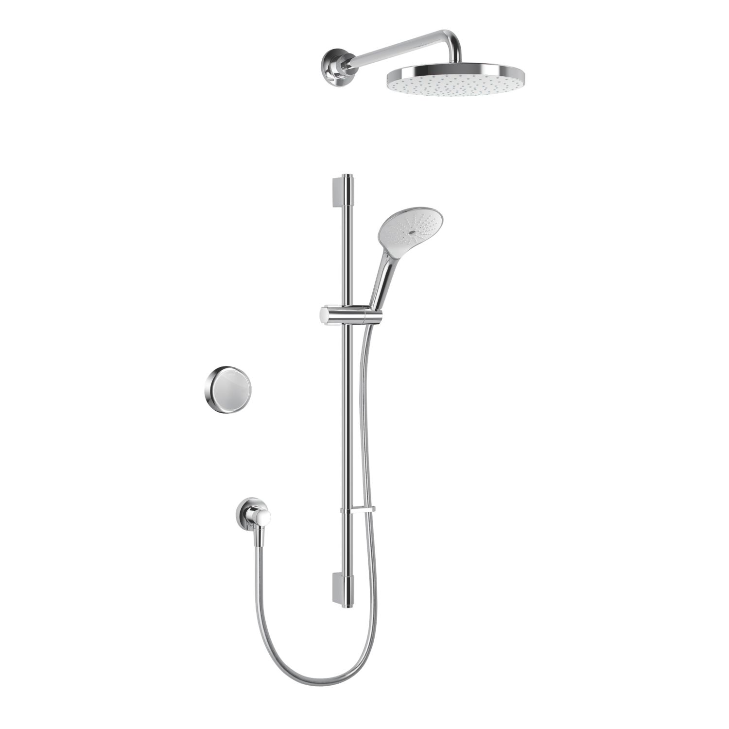 Mira Activate with ColdBoost HP/Combi Rear-Fed Dual Outlet Chrome Thermostatic Digital Mixer Shower (575KJ)