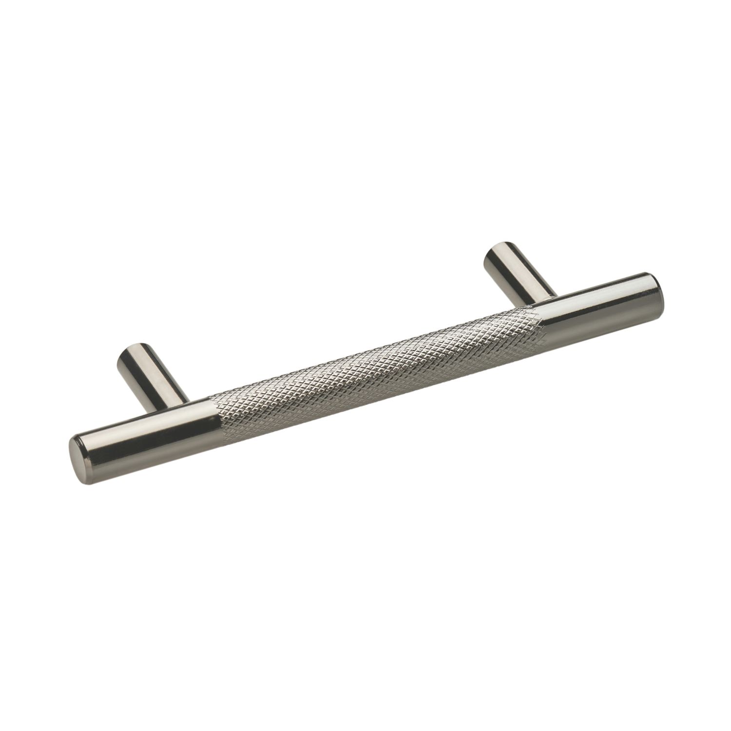 Elite Knobs & Handles Kensington Knurled T Bar Handle Black Nickel 148mm (576KK)