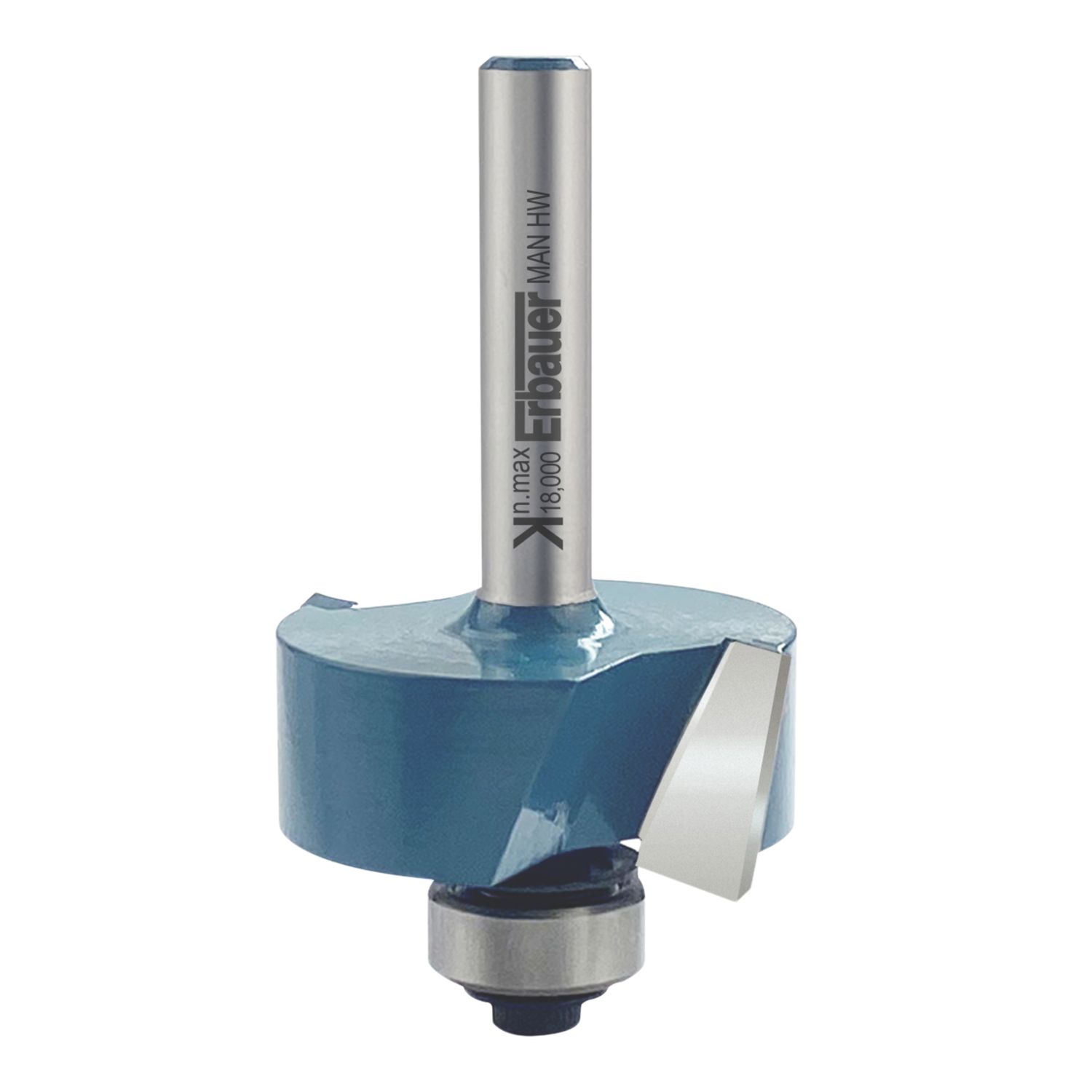 Erbauer 1/4" Straight Router Cutter 31.8mm x 12.7mm (576PC)