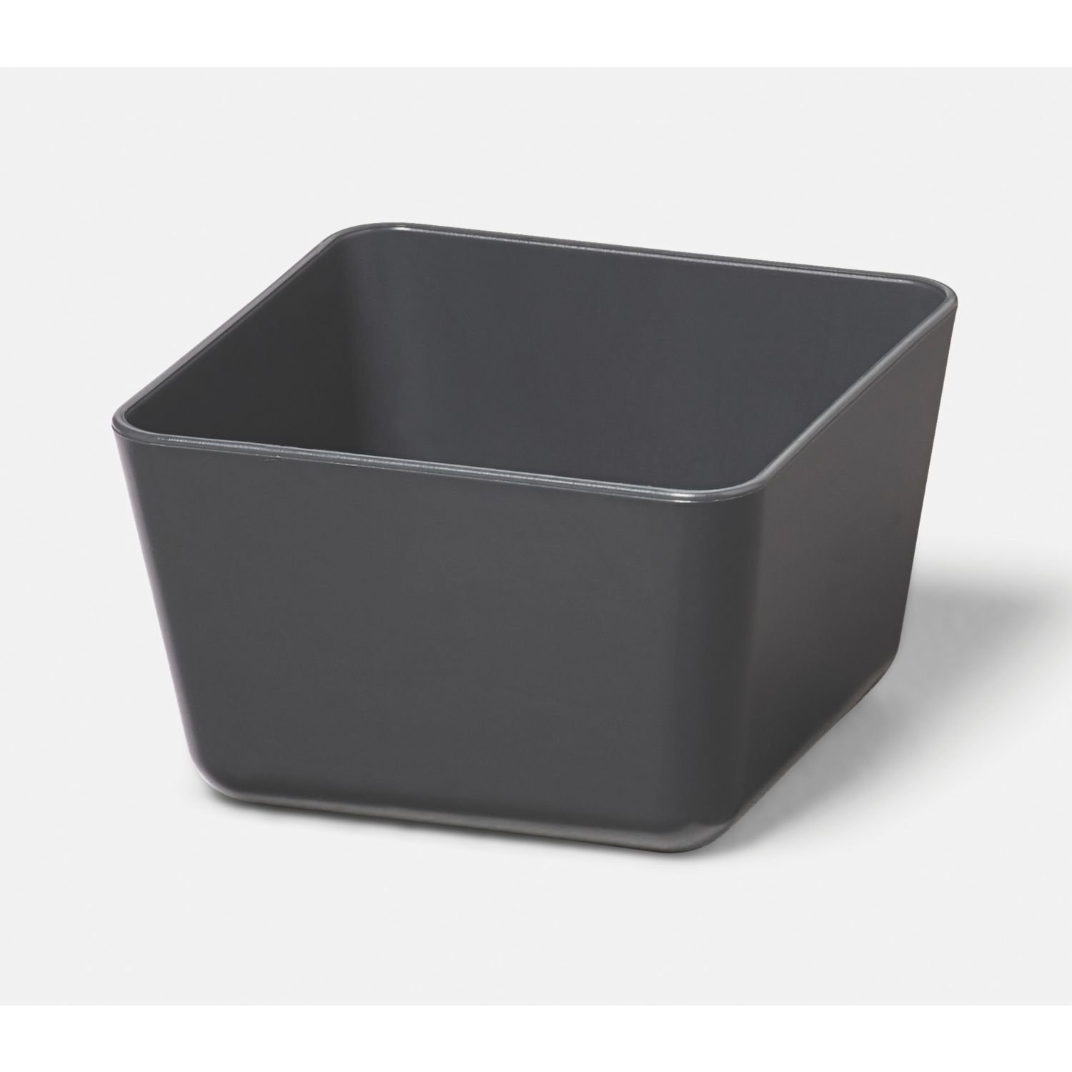 Essentials Nitaki Plastic Cutlery Tray 90mm x 90mm Grey (576PY)