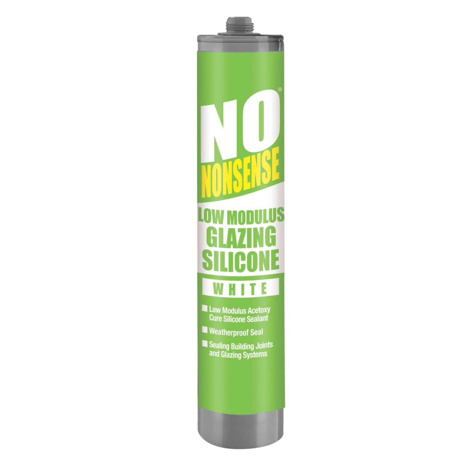 No Nonsense Glazing Silicone White 310ml (57735)