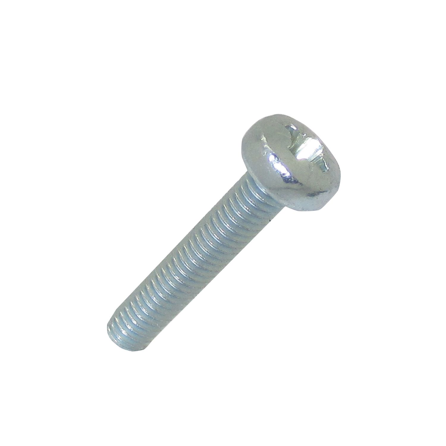 Easyfix Bright Zinc-Plated Pan Machine Screws M4 x 20mm 25 Pack (5779J)
